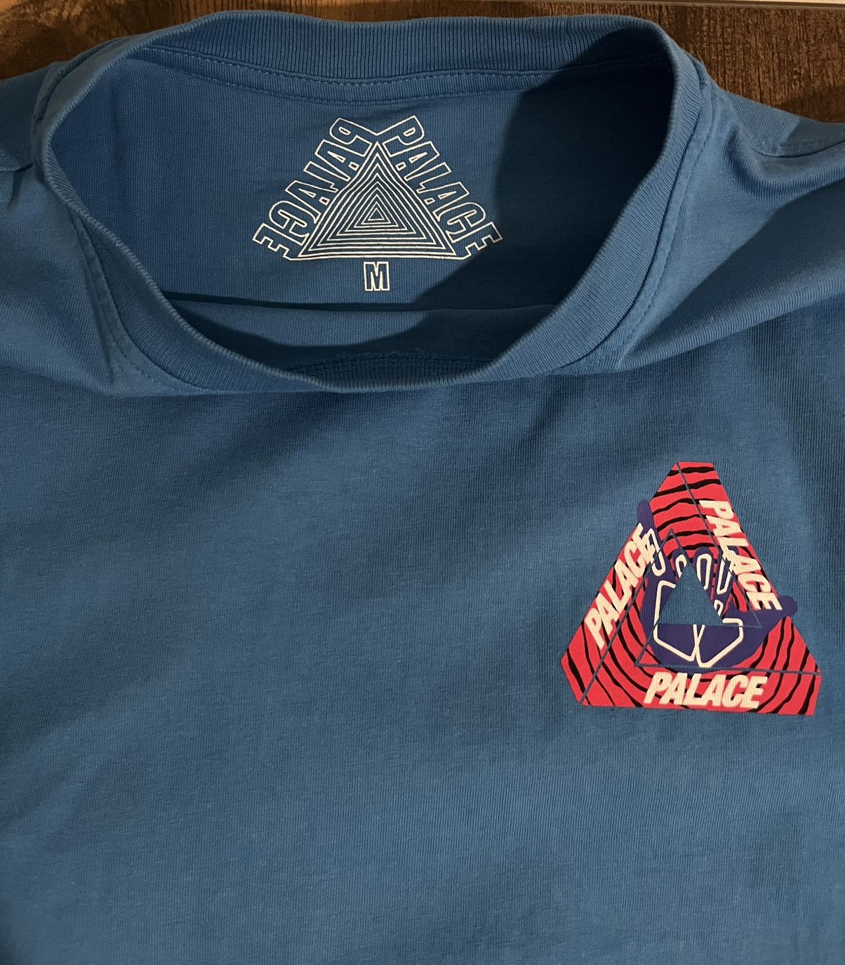 Palace Palace Tri-Licker T-Shirt (Blue) Size US M / EU 48-50 / 2 - 3 Thumbnail