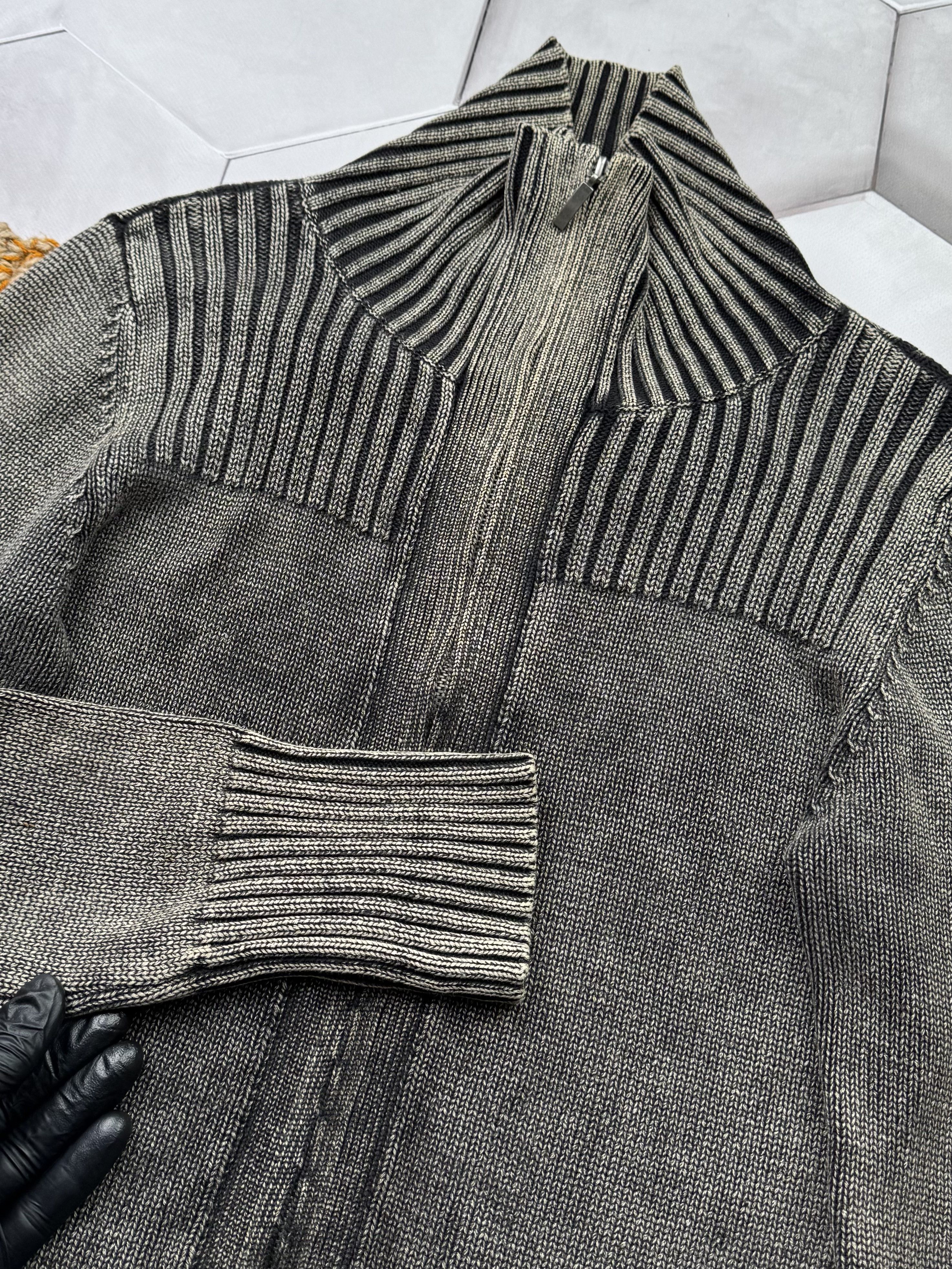 Japanese Brand Vintage Ribbed Faded Sweater (E4) Size M / US 6-8 / IT 42-44 - 3 Thumbnail