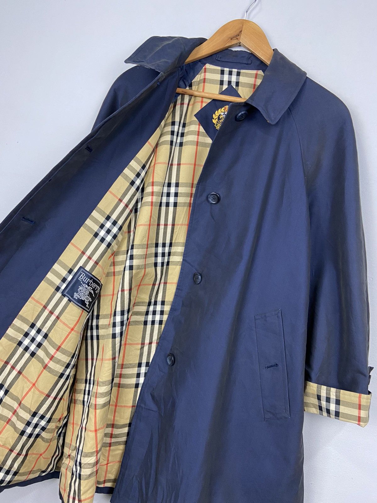 Burberry × Other Vintage Burberrys Trench Coat Overcoat Size US M / EU 48-50 / 2 - 7 Thumbnail