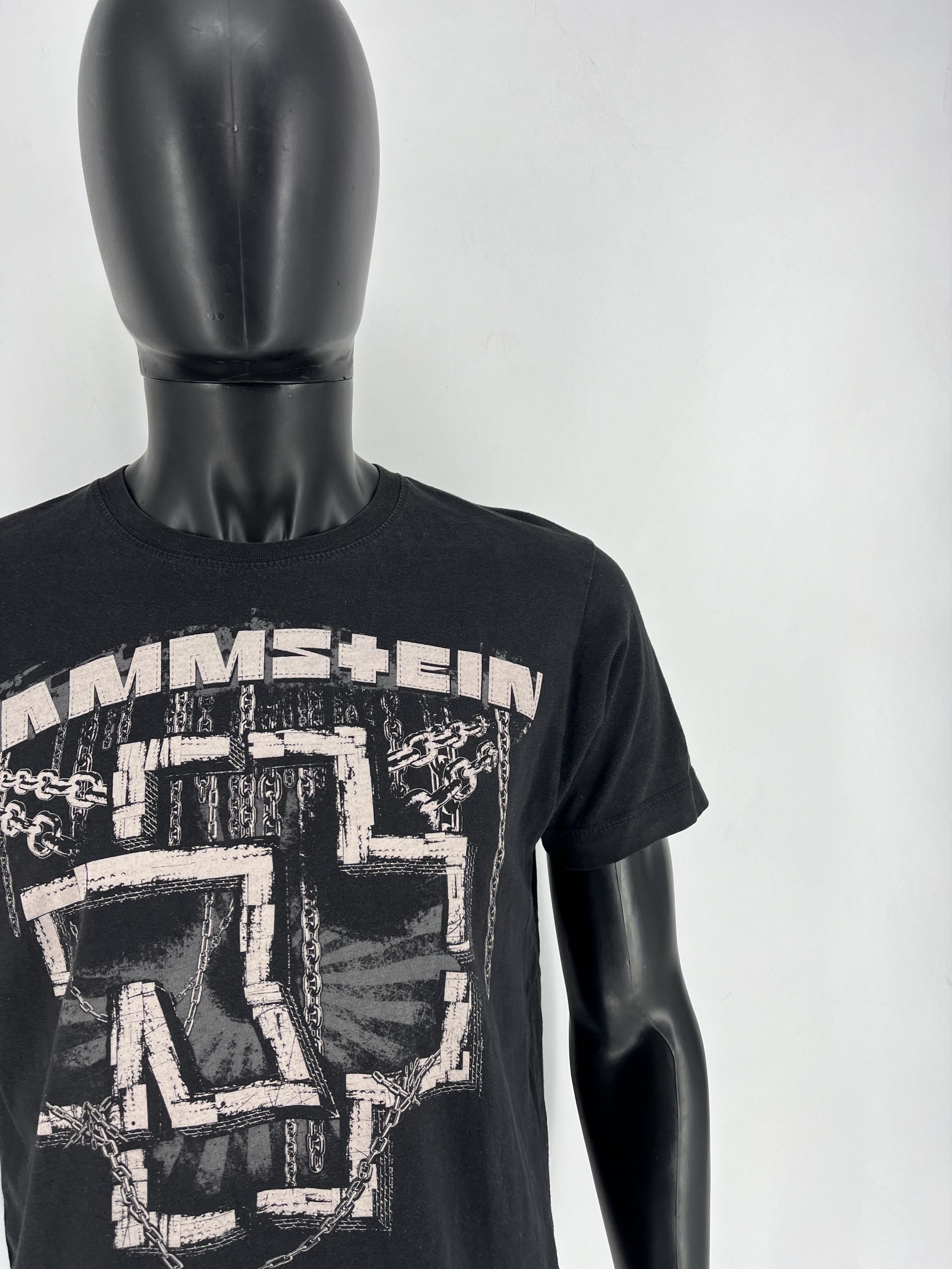 Band Tees × Vintage Vintage Y2K Rammstein Horror Print Band Rock Streetwear Size US L / EU 52-54 / 3 - 8 Thumbnail