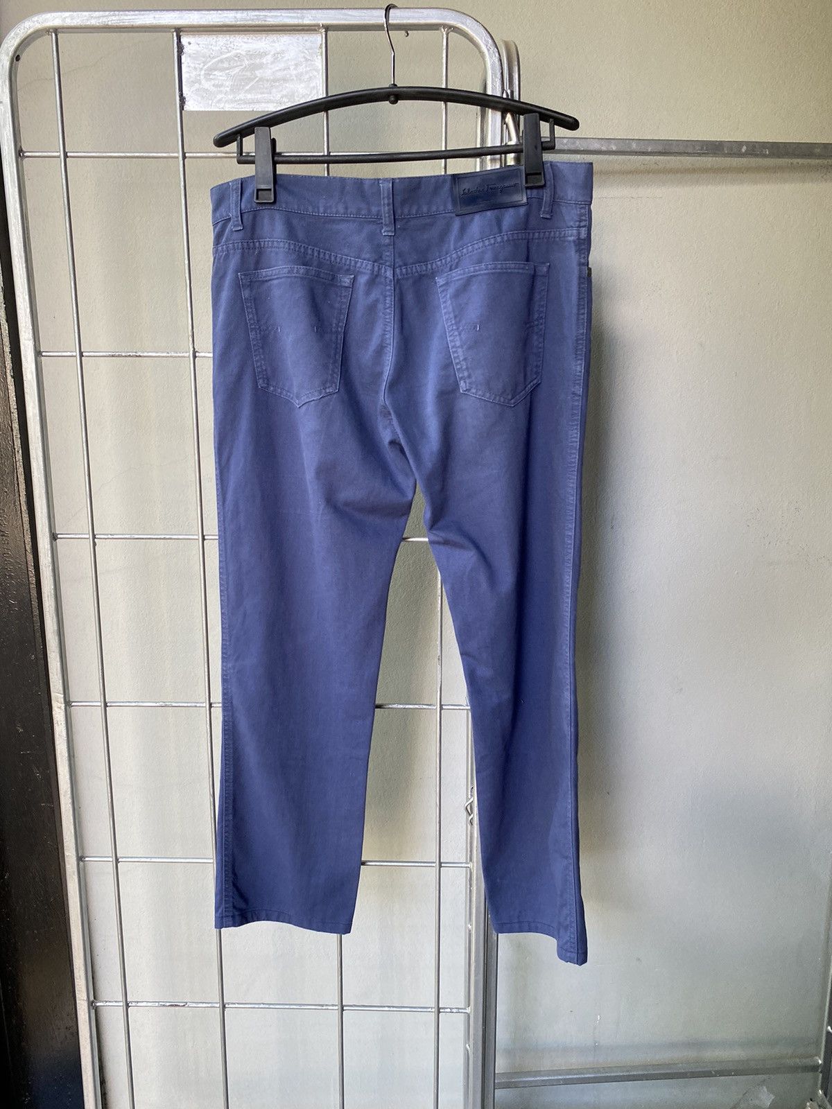 Salvatore Ferragamo Salvatore Ferragamo blue denim pants Size US 40 / EU 56 - 2 Thumbnail