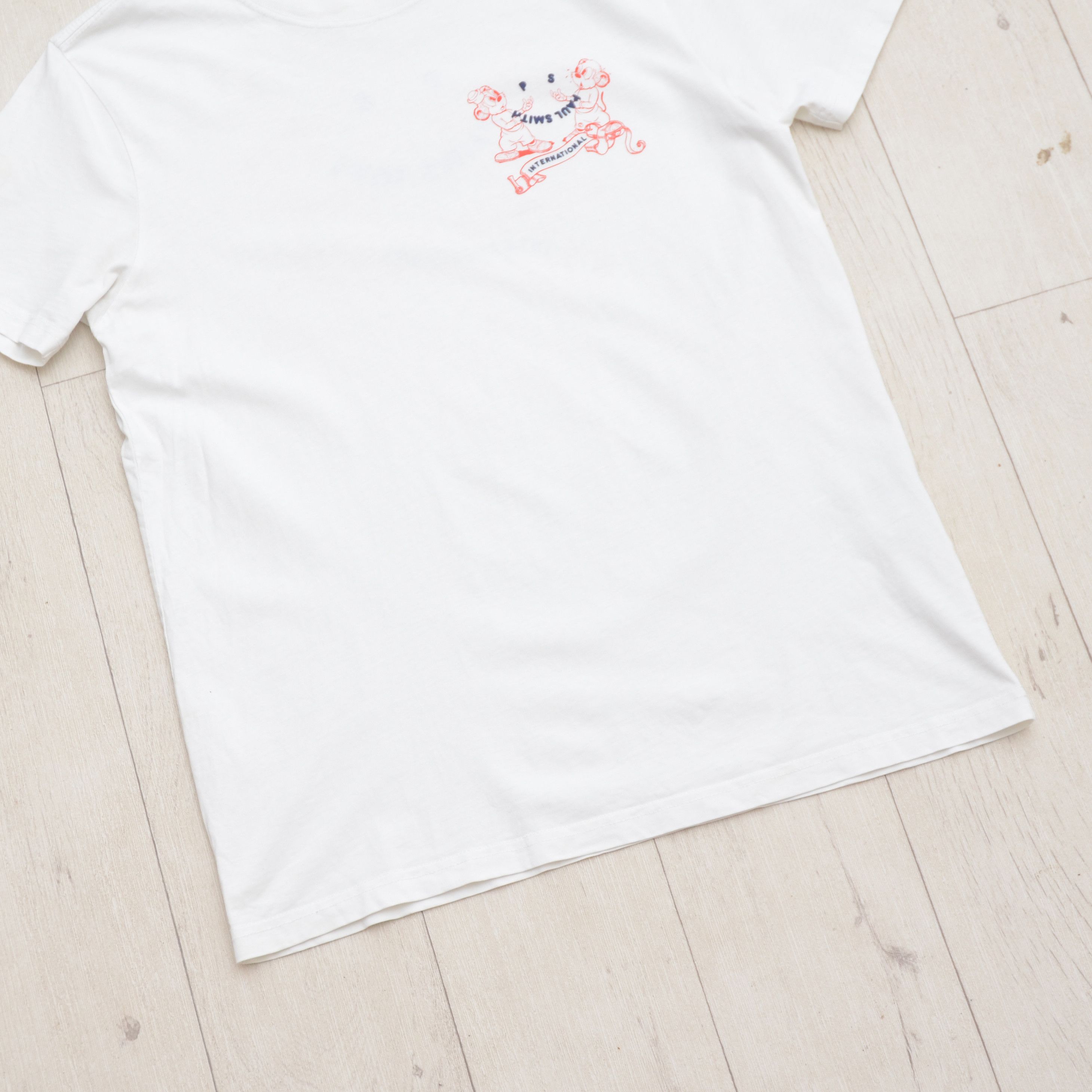 Paul Smith PS Paul Smith International Chipmunk White Circle Graphic Size US M / EU 48-50 / 2 - 7 Thumbnail