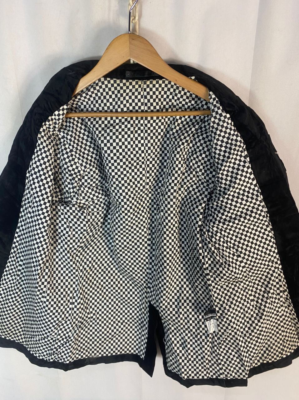 In the attic button black jacket