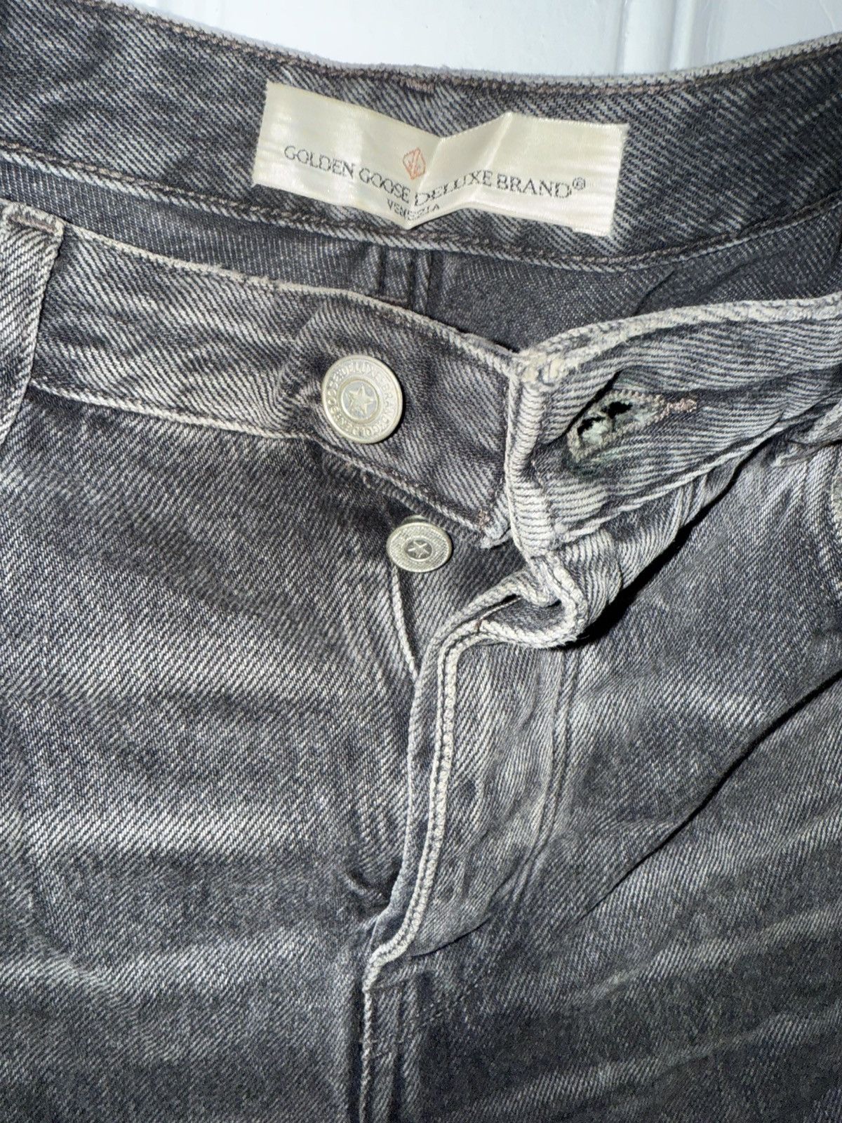 Golden Goose Golden goose deluxe brand Happy Jeans 32 Gray Size US 32 / EU 48 - 2 Thumbnail