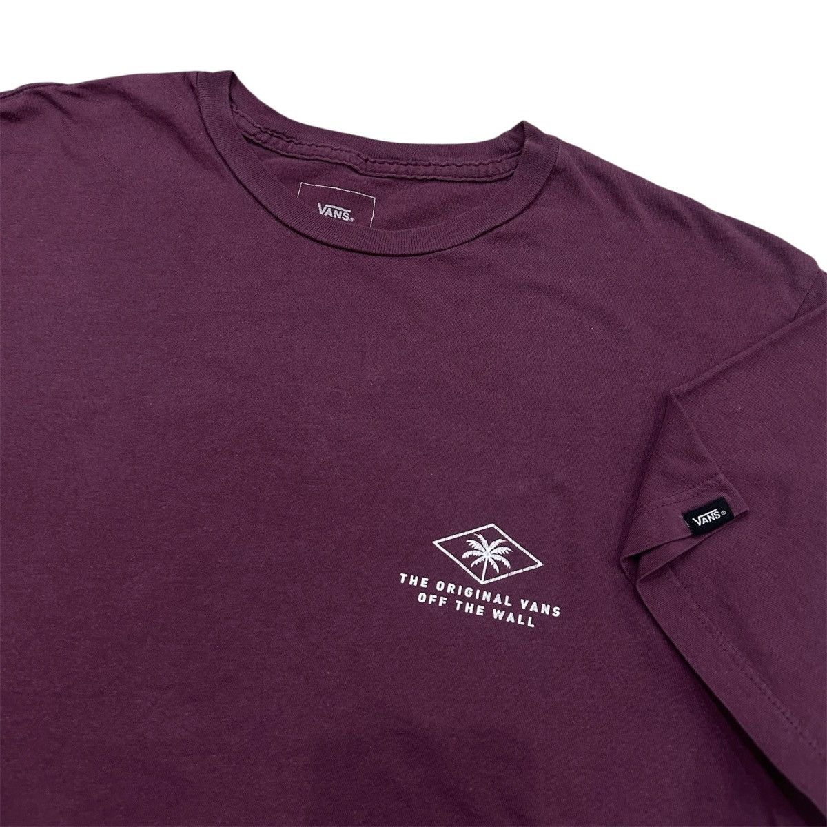 Vans Vans Off The Wall Red Coconut Logo Skateboarding Tshirt Size US M / EU 48-50 / 2 - 4 Thumbnail