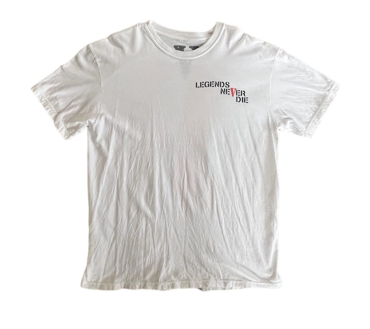 Vlone Legends Never Die Vlone Tee Size US XL / EU 56 / 4 - 1 Thumbnail