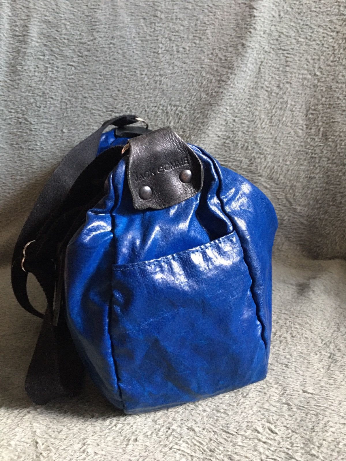 Designer Jack Gomme Paris Blue Design Shoulder Bag Size ONE SIZE - 5 Thumbnail