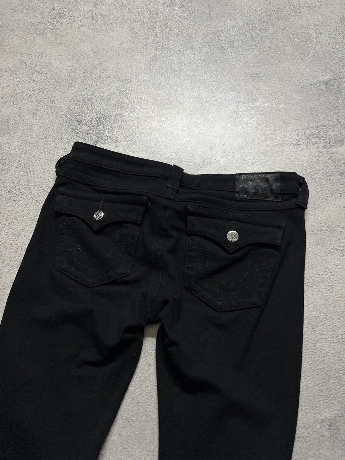 True Religion × Vintage Vintage Y2k True Religion USA Denim Jeans 00s Size 27" / US 4 / IT 40 - 1 Thumbnail