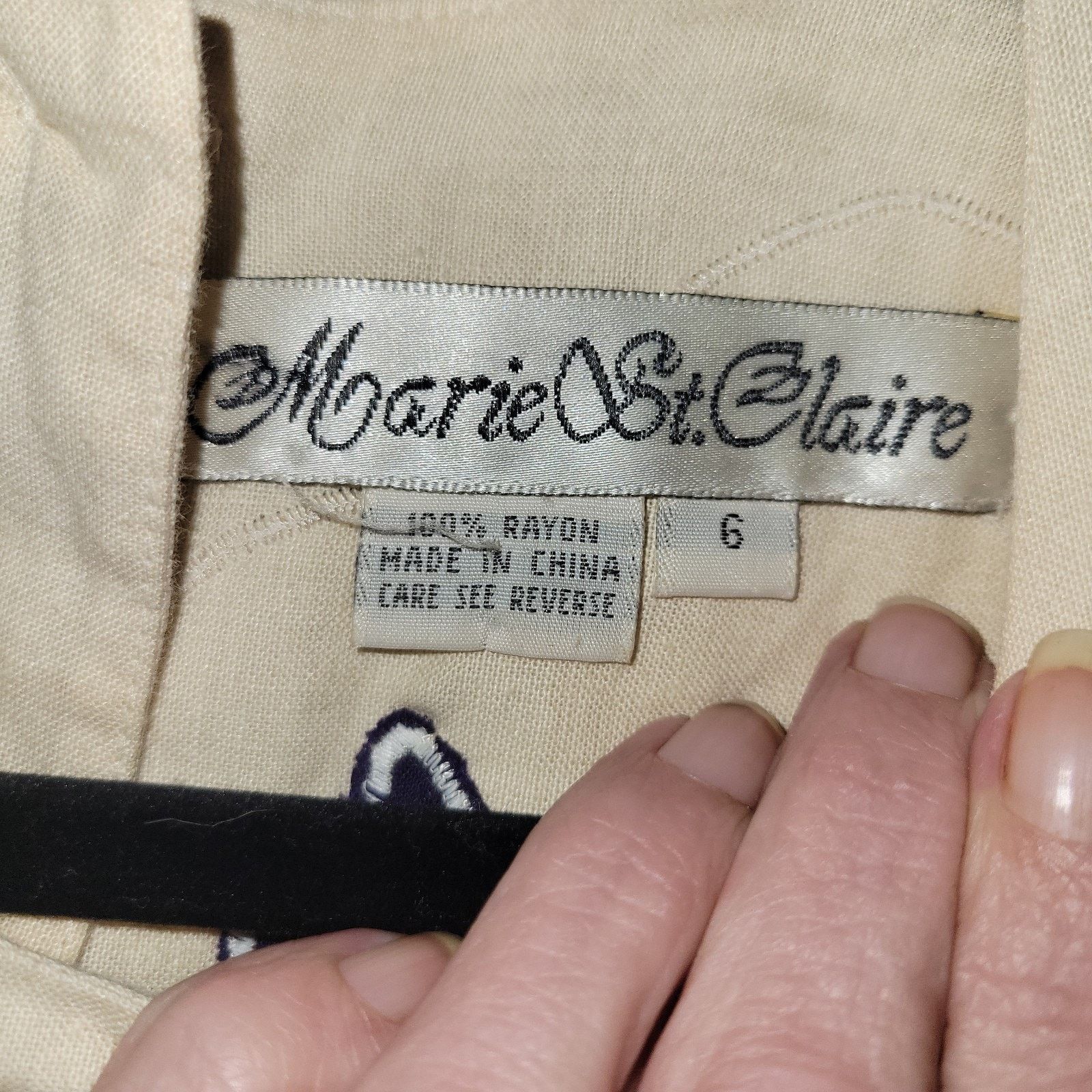 & Other Stories Vintage 80s Retro Marie St. Claire Victorian Style Maxi Sz 6 Size M / US 6-8 / IT 42-44 - 2 Thumbnail