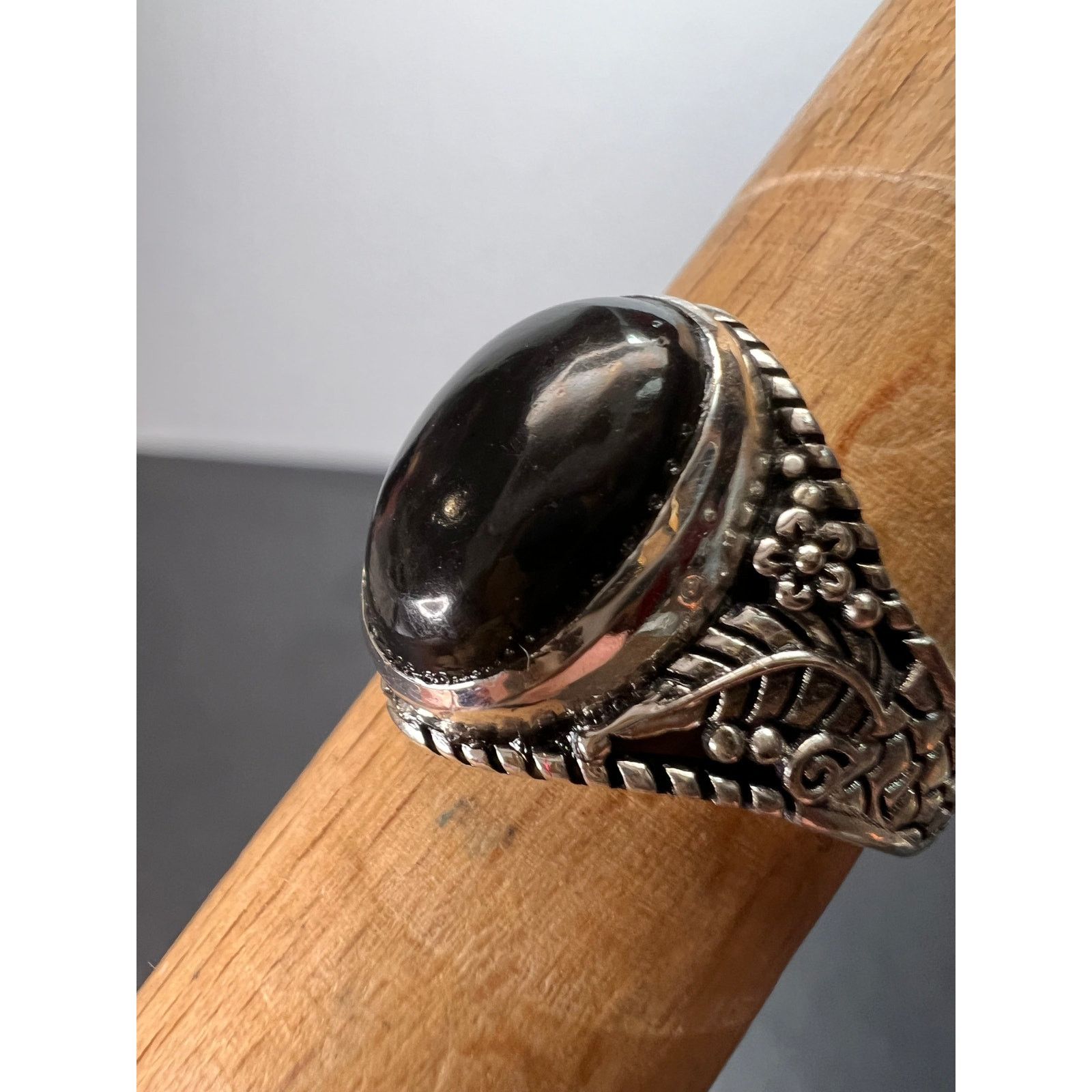 Other Elite shungite in sterling silver size 8 Size ONE SIZE - 1 Thumbnail