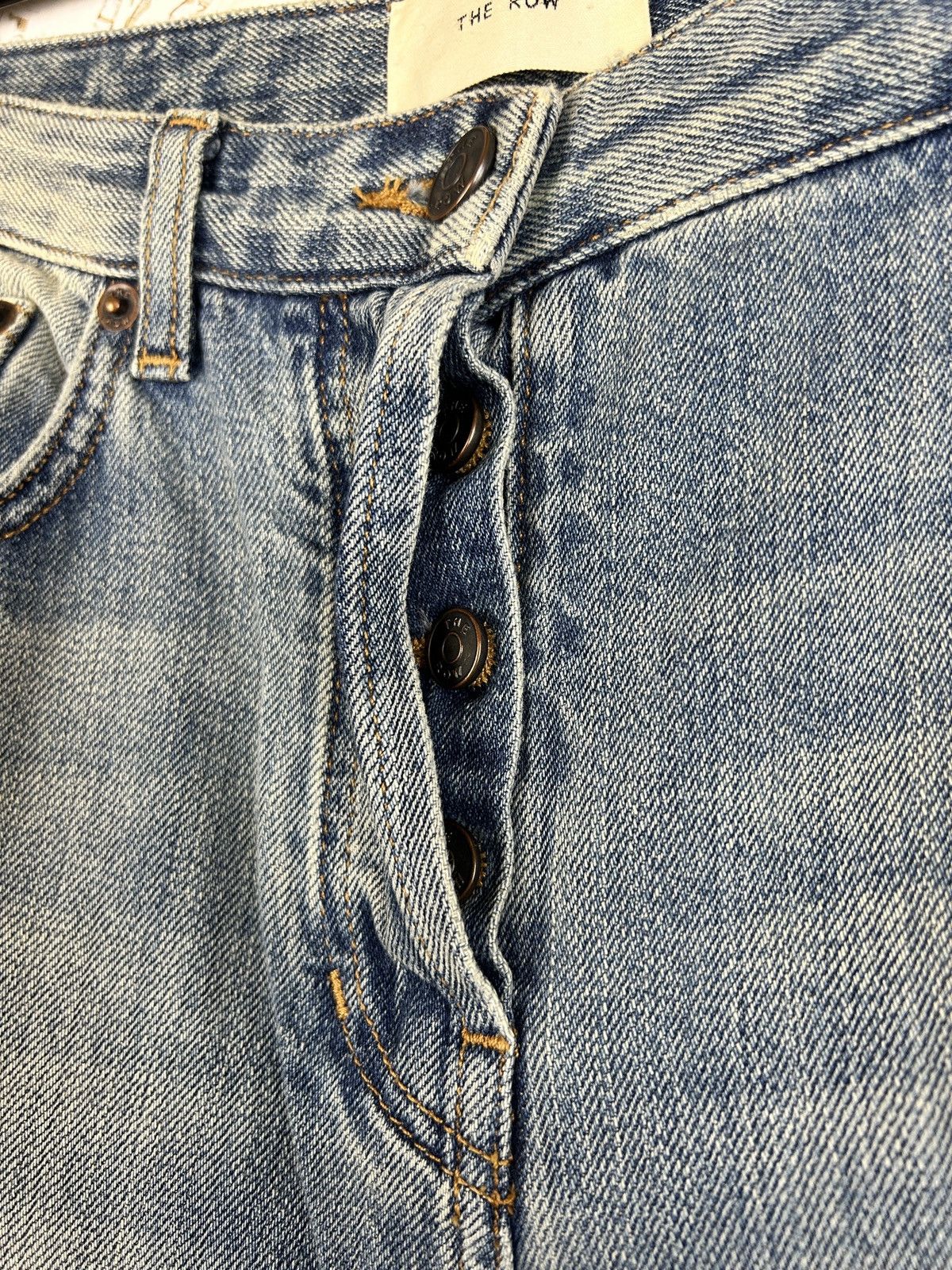 The Row The Row Straight Fit Denim Jeans Size 8 Size 30" / US 8 / IT 44 - 4 Thumbnail