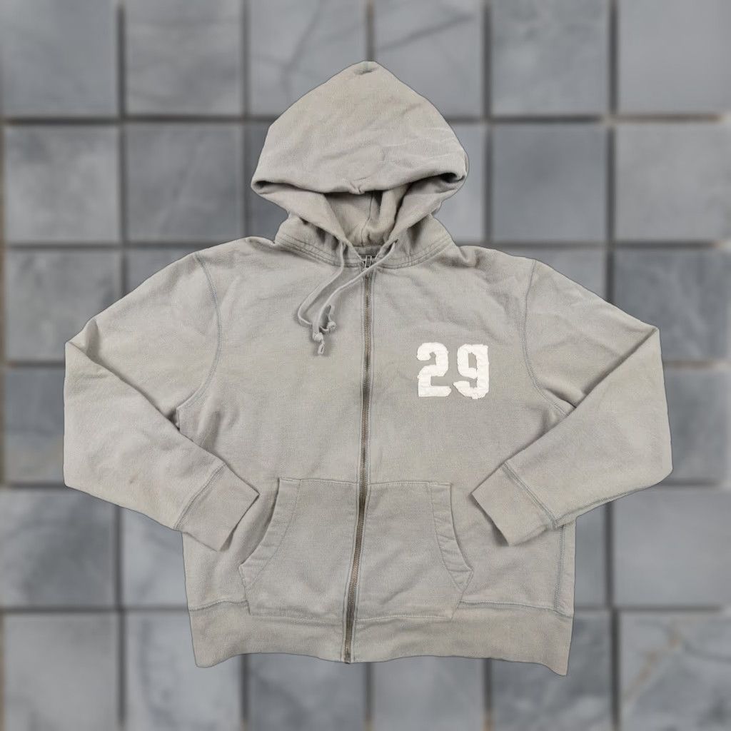 Gap Gap Sweatshirt Women's Large Gray Full Zip Hoodie Size L / US 10 / IT 46 - 1 Thumbnail