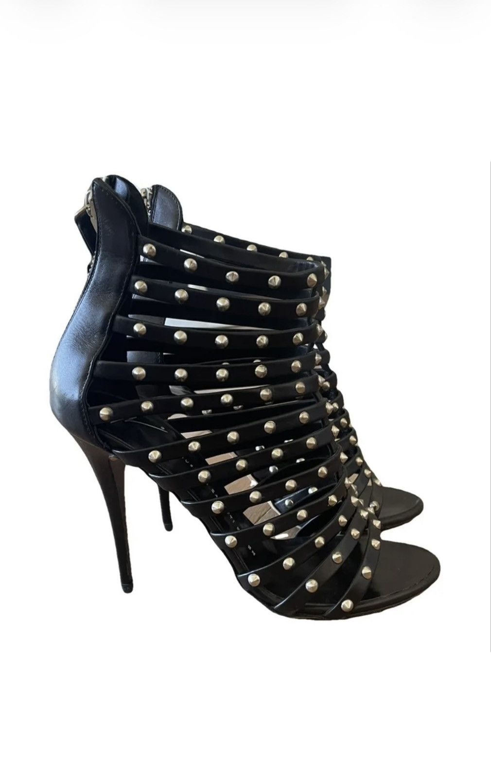 Giuseppe Zanotti Vintage Guiseppe Zanotti Gladiator Heeled Sandals Size US 8 / IT 38 - 1 Thumbnail
