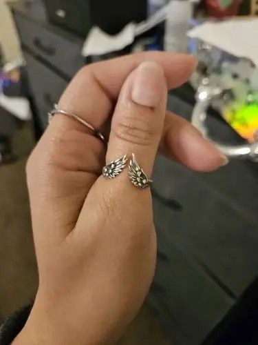 Jewelry Yuriko x Kazue 925 Sterling Silver Adjustable Ring Size ONE SIZE - 6 Thumbnail