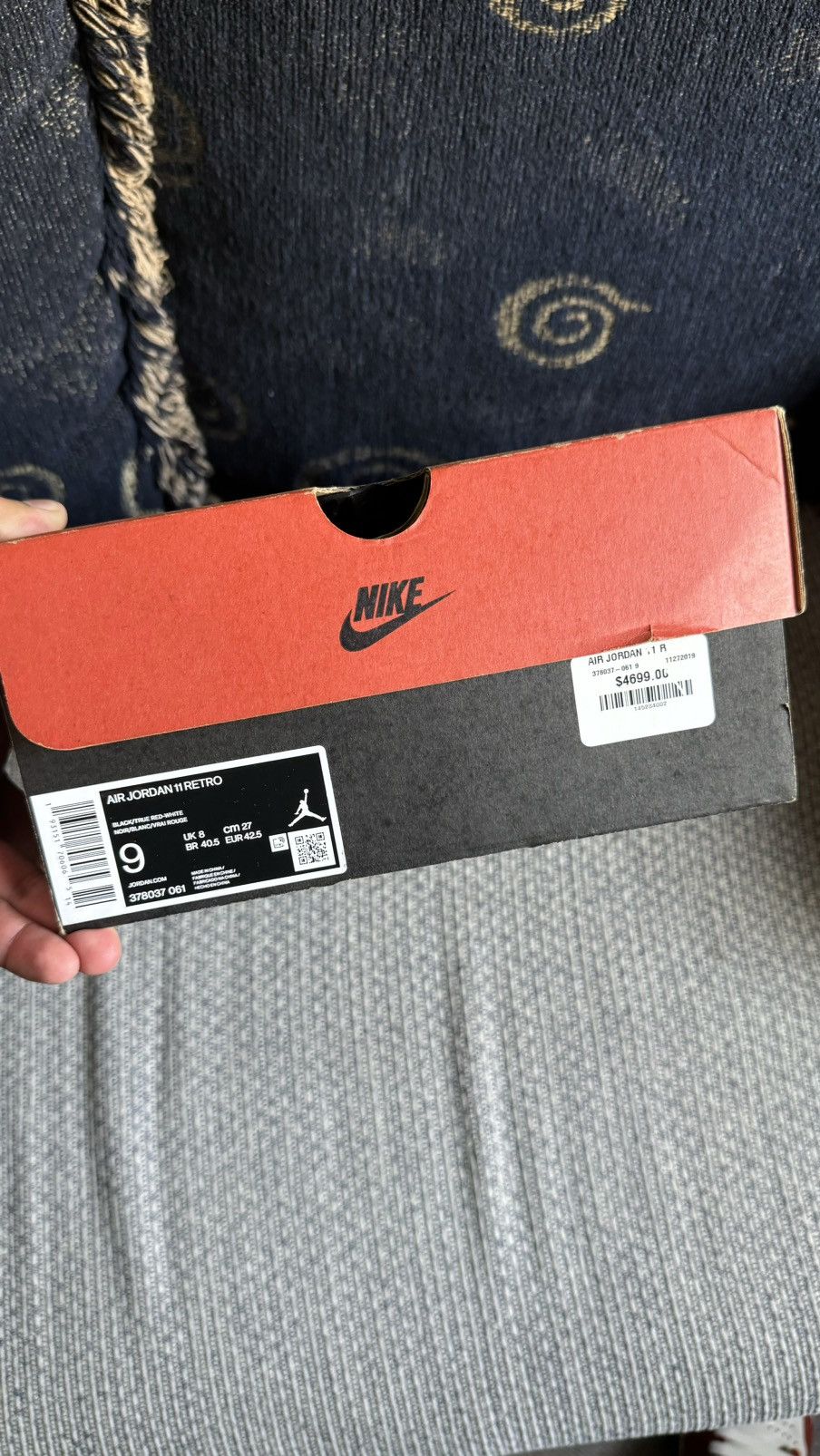 Jordan Brand Jordan 11 Bred 2019 Size US 9 / EU 42 - 9 Thumbnail