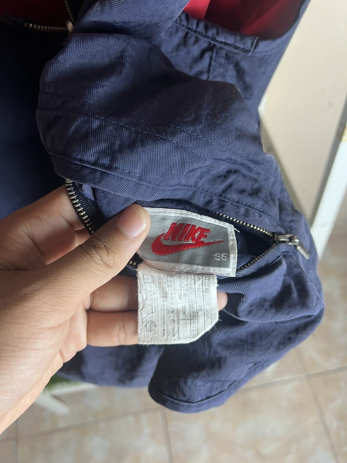 Nike × Vintage Vintage 90an Nike Air Just Do It Reversible Vest Size US L / EU 52-54 / 3 - 10 Thumbnail