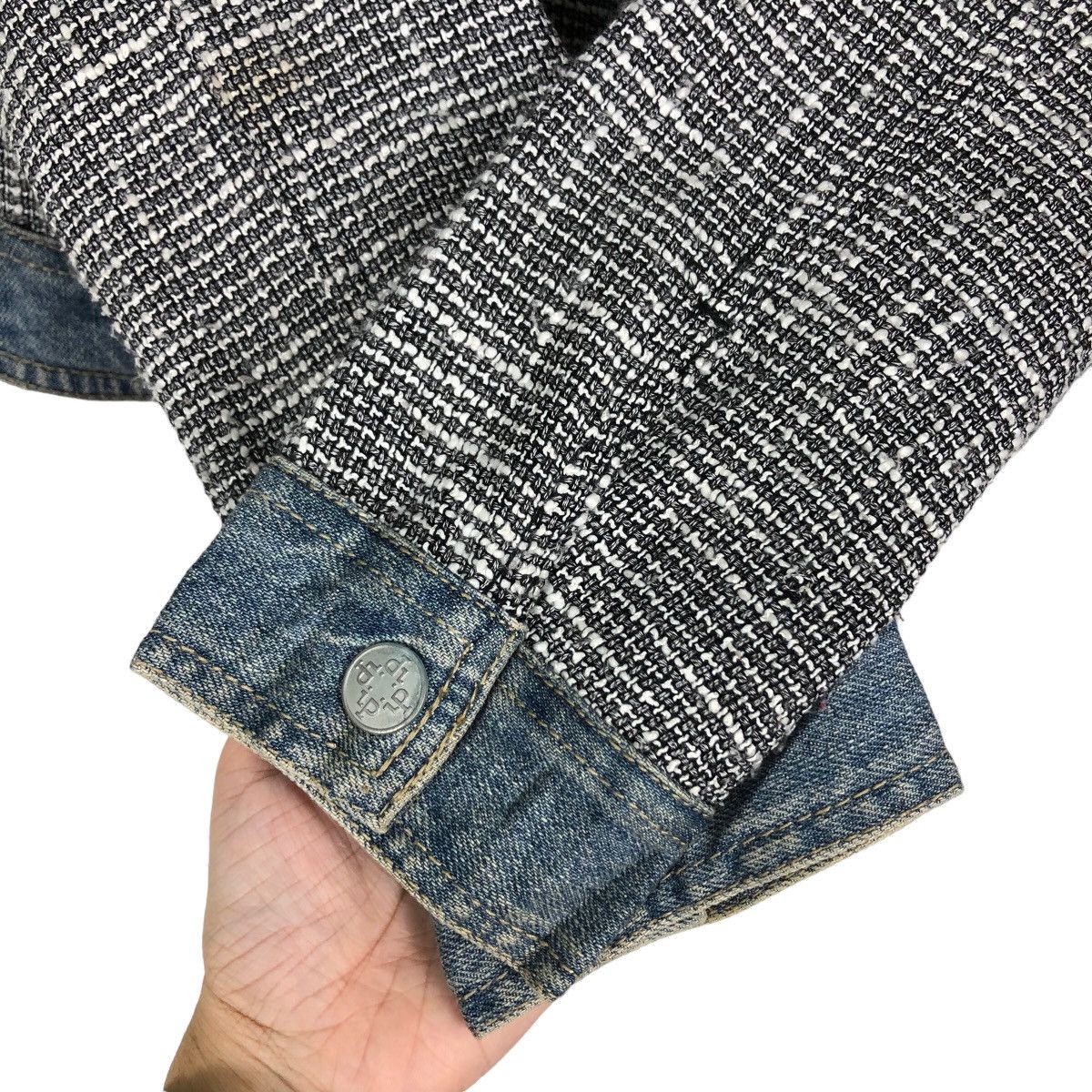 Japanese Brand 🔥Rare Cropped Denim Jacket Biker Wear IP IP Japan Made Size US M / EU 48-50 / 2 - 12 Thumbnail