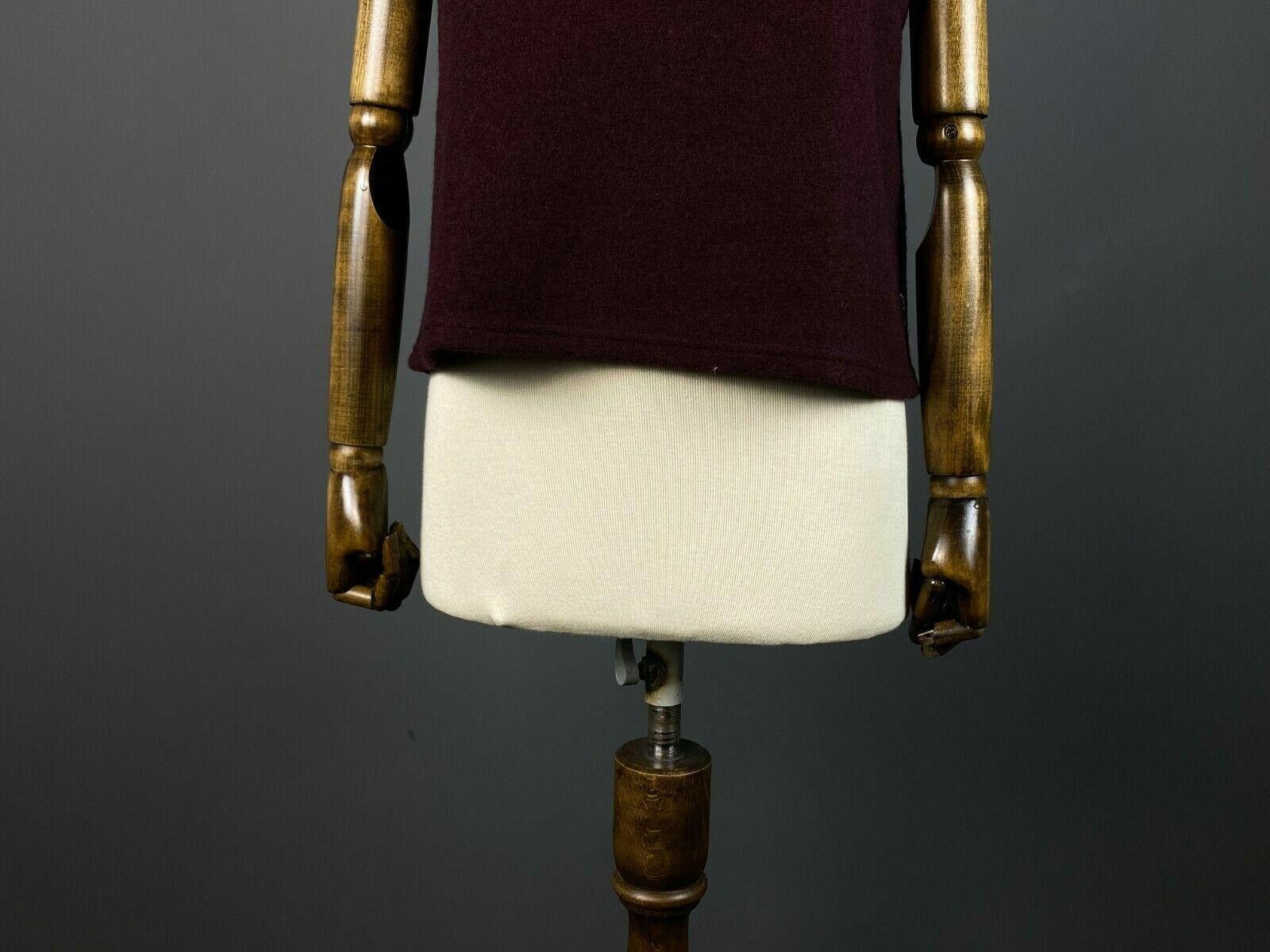 Designer Vintage Deerberg by Oska Red Bordo Sweater Size 38 / 40 Size M / US 6-8 / IT 42-44 - 3 Thumbnail