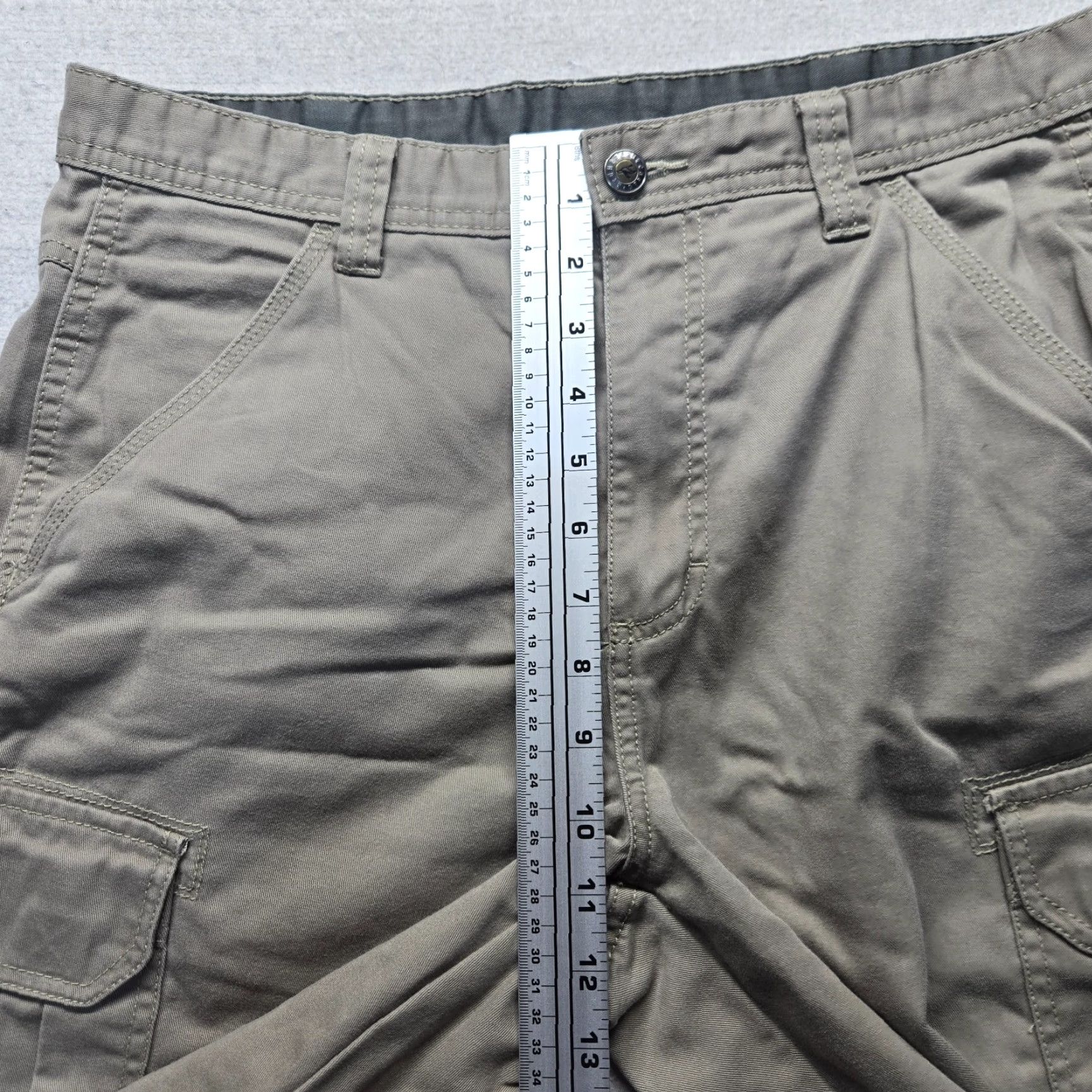 Vintage RedHead Cargo Shorts Beige Cotton Blend Adult Men's Size 32 Casual Outdoor Size US 32 / EU 48 - 7 Thumbnail