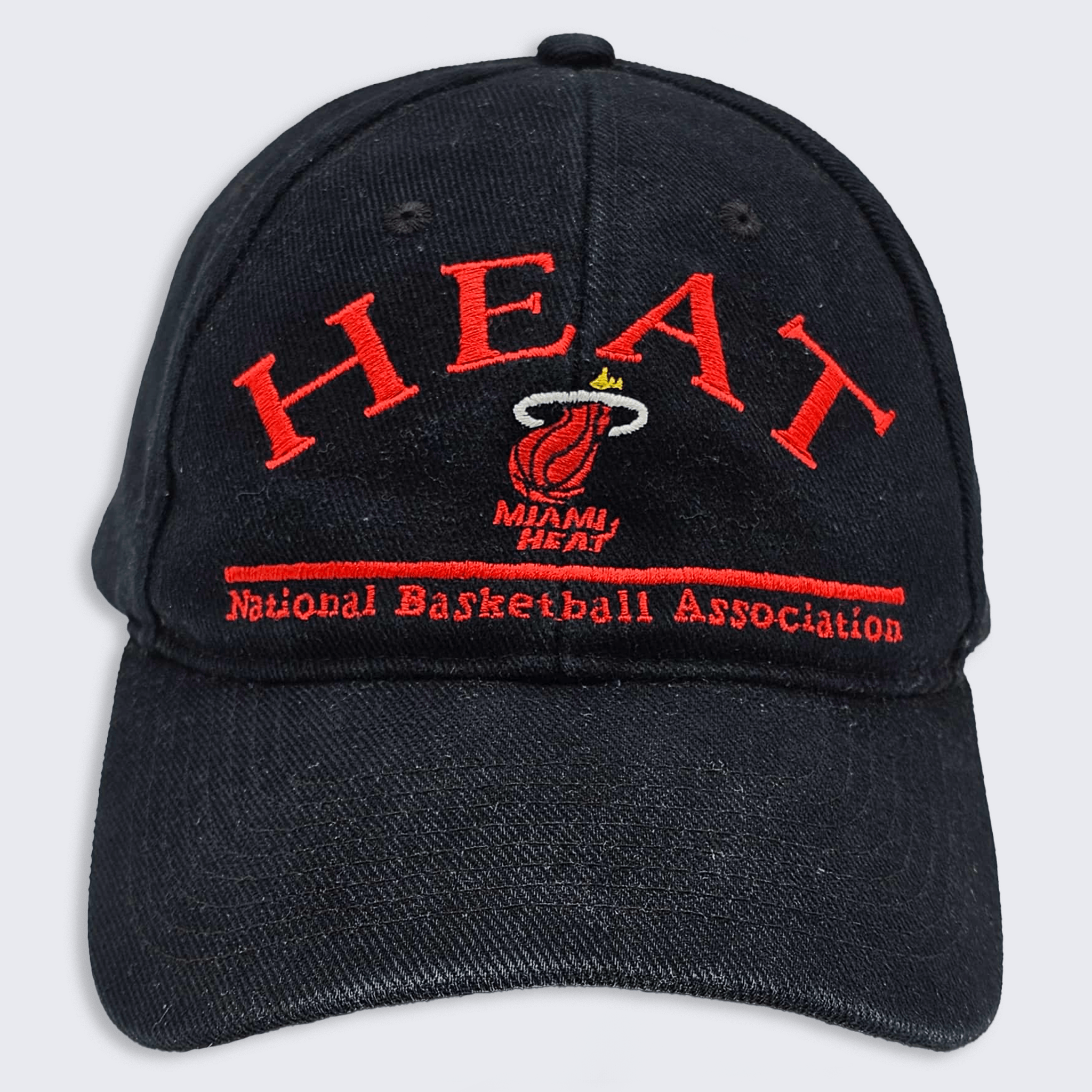 NBA Miami Heat Vintage 90s Drew Pearson Dad Hat Size ONE SIZE - 1 Thumbnail