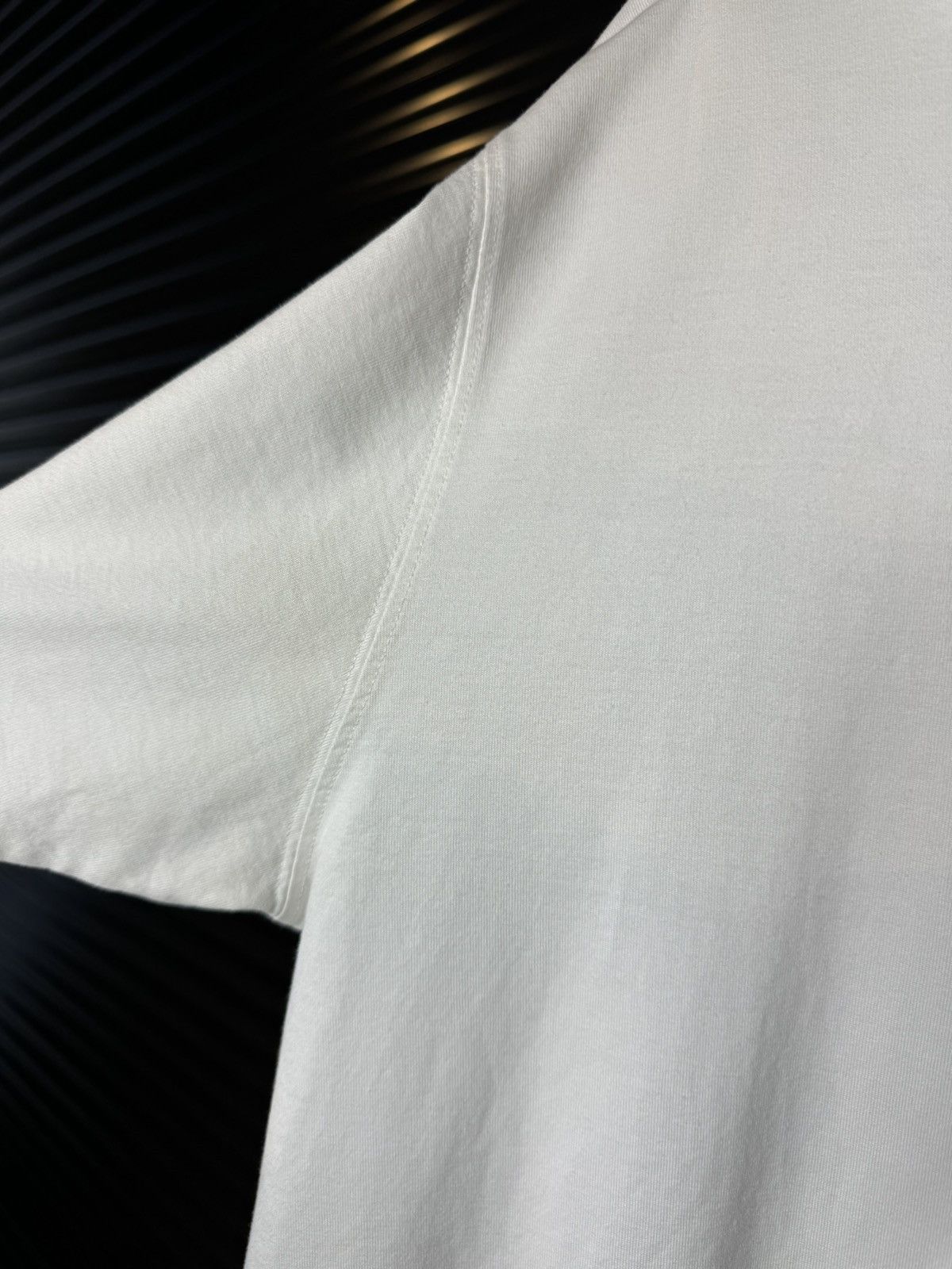 Dior Dior White Monogram Oblique Jacquard Layered Silk Tee - XXL Size US XXL / EU 58 / 5 - 4 Thumbnail