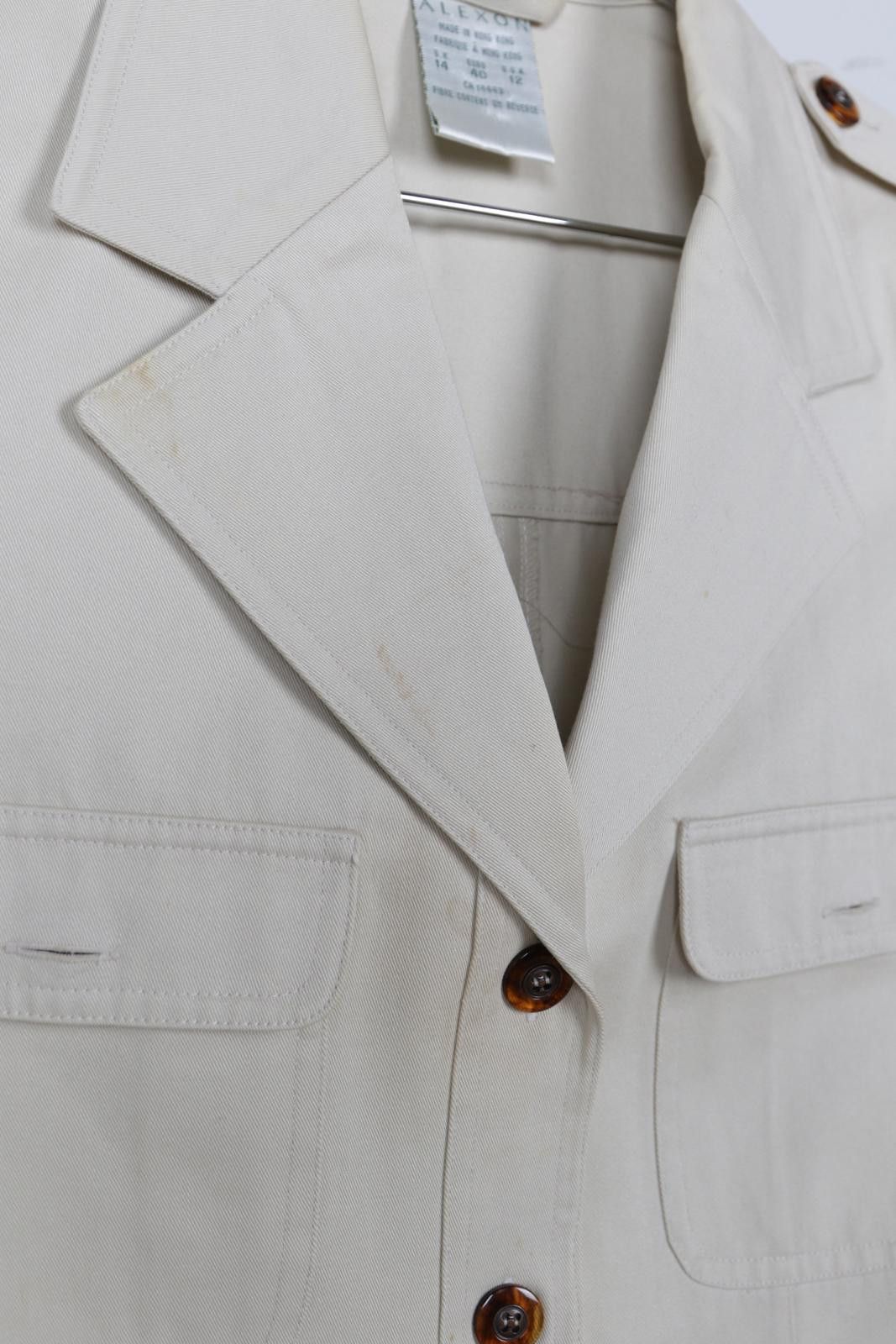 Alexander McQueen 00's Alexon Jacket Blazer Size L / US 10 / IT 46 - 3 Thumbnail