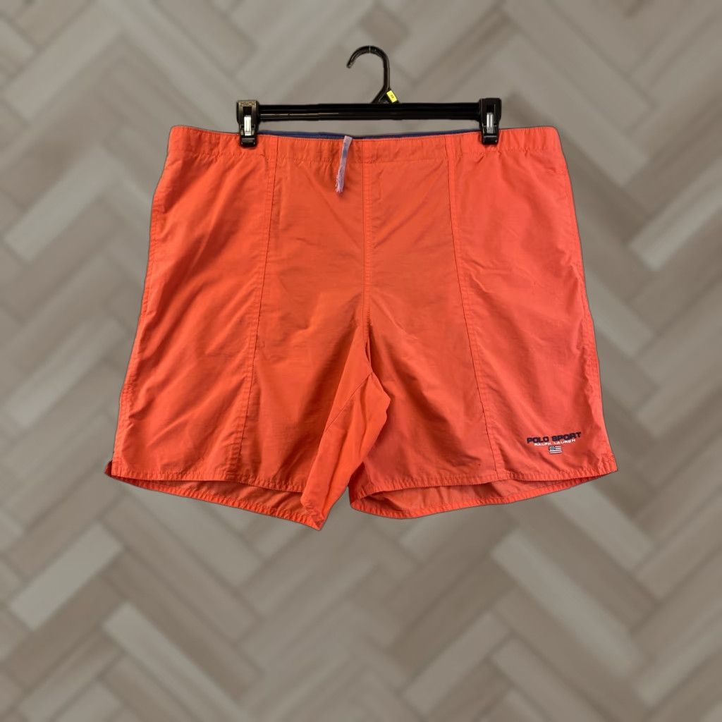 Polo Ralph Lauren Polo Ralph Lauren Swim Trunks Men's L Large Swimwear Pocket Shorts /90-37 Size US L / EU 52-54 / 3 - 1 Thumbnail