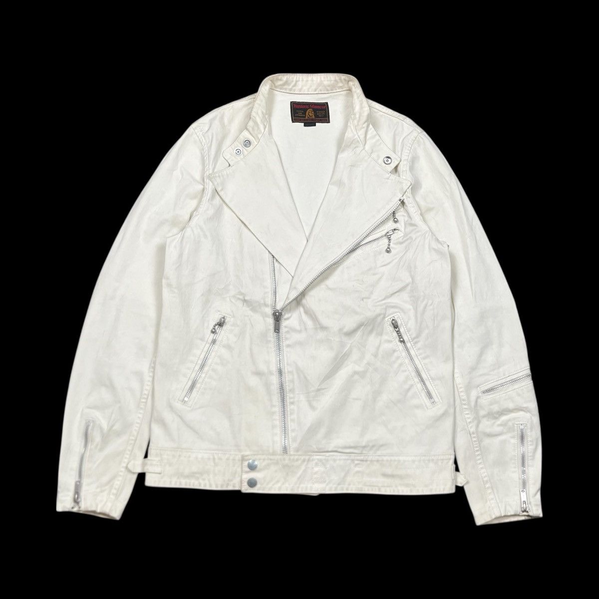 Hysteric Glamour Hysteric Glamour Asymmetric Bikers Jacket Size US M / EU 48-50 / 2 - 3 Thumbnail