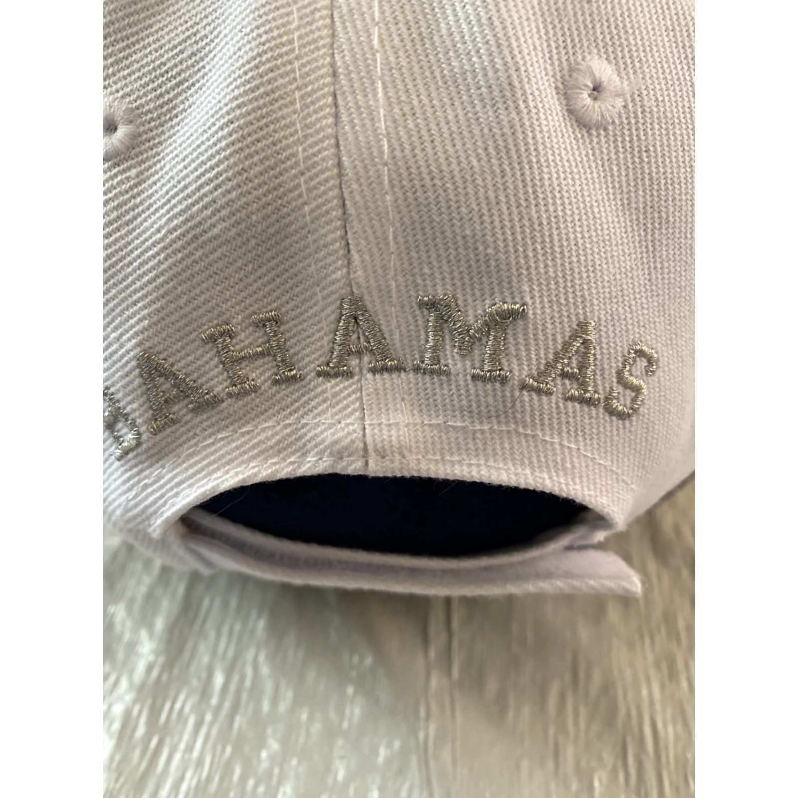 Vintage Dorsett Bahamas Baseball Cap Ball Hat Adjustable Solid Washed Men H150 / Makes One Size - Adjustable, Canvas, White, Casual, Sports 00% Size ONE SIZE - 5 Thumbnail