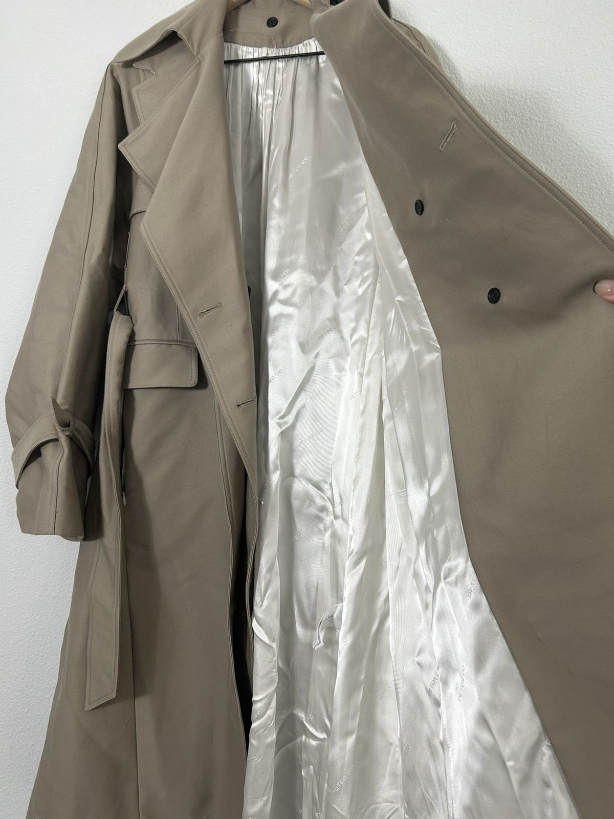 Peter Do MSRP: $2.7k double face trench coat blazer Size US M / EU 48-50 / 2 - 3 Thumbnail