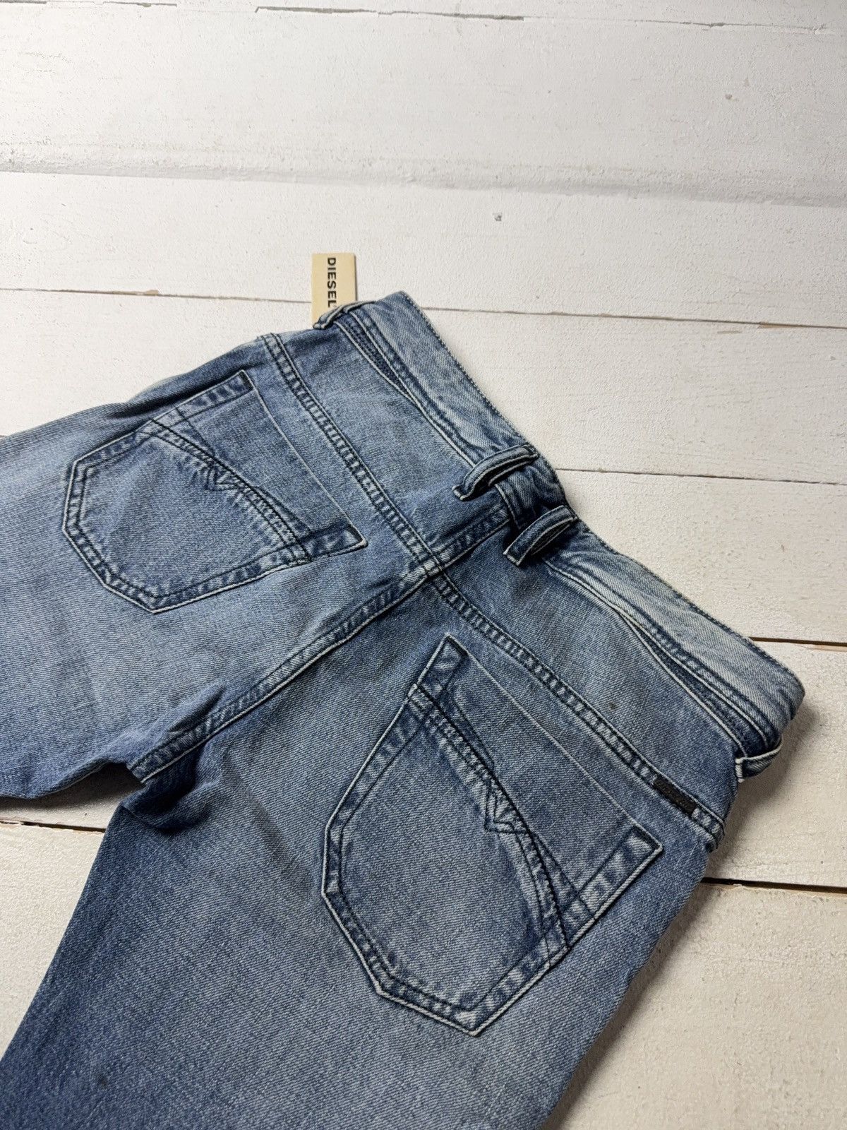 Diesel Luxury Diesel Iakop Regular Slim Tapered Jeans W27 L32 Size US 27 - 16 Thumbnail