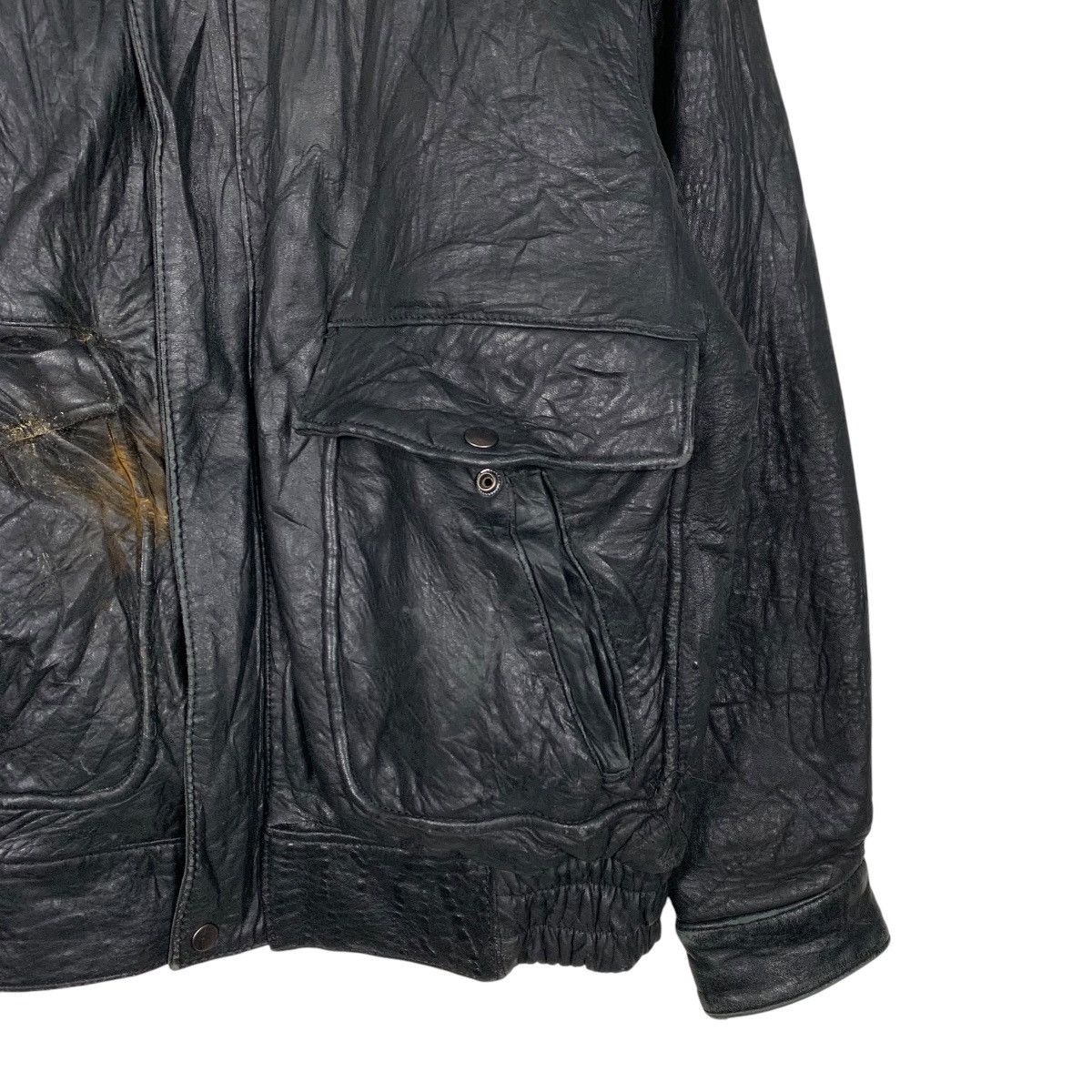 Japanese Brand Vintage Commander Aviator Leather Jacket Size US M / EU 48-50 / 2 - 4 Thumbnail