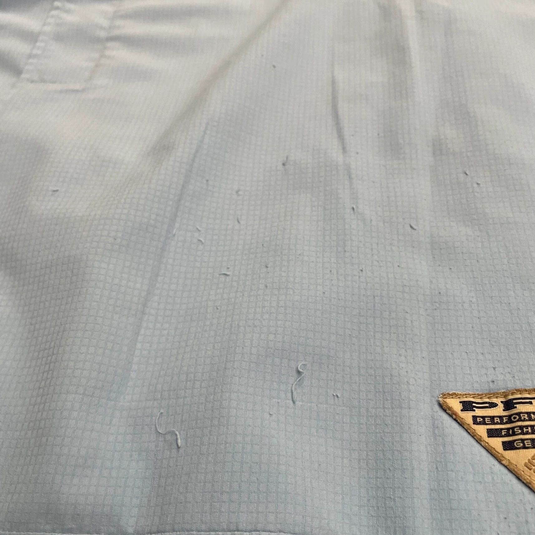 Vintage Columbia PFG Omni Shade Tamiami Shirt Mens XXL Light Blue Short Sleeve Fishing Size US XXL / EU 58 / 5 - 6 Thumbnail