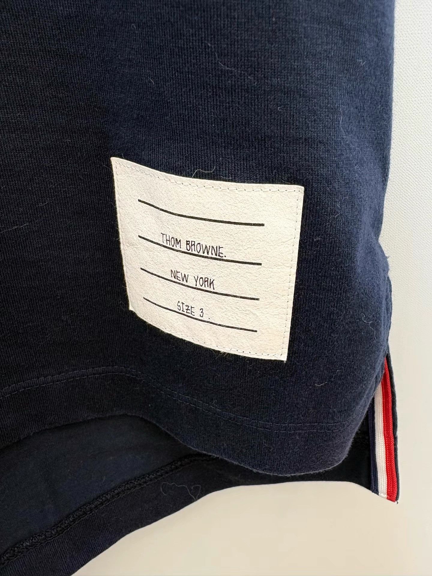Thom Browne THOM BROWNE Logo Crew Neck Loose Short Sleeve T-shirt K36 Size US L / EU 52-54 / 3 - 4 Thumbnail