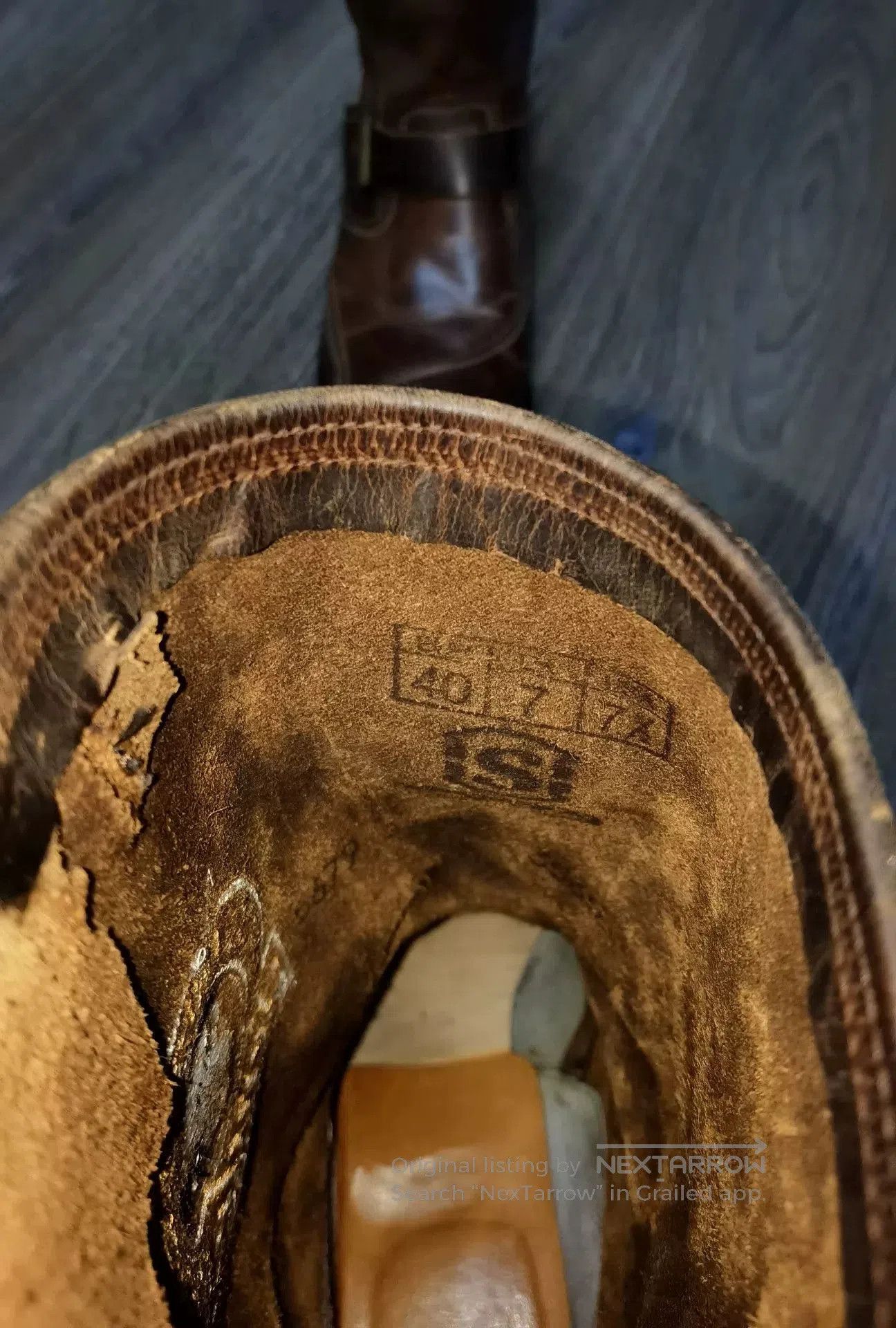 Other Sendra Old Model Engineer Boots. Size US 7 / EU 40 - 6 Thumbnail