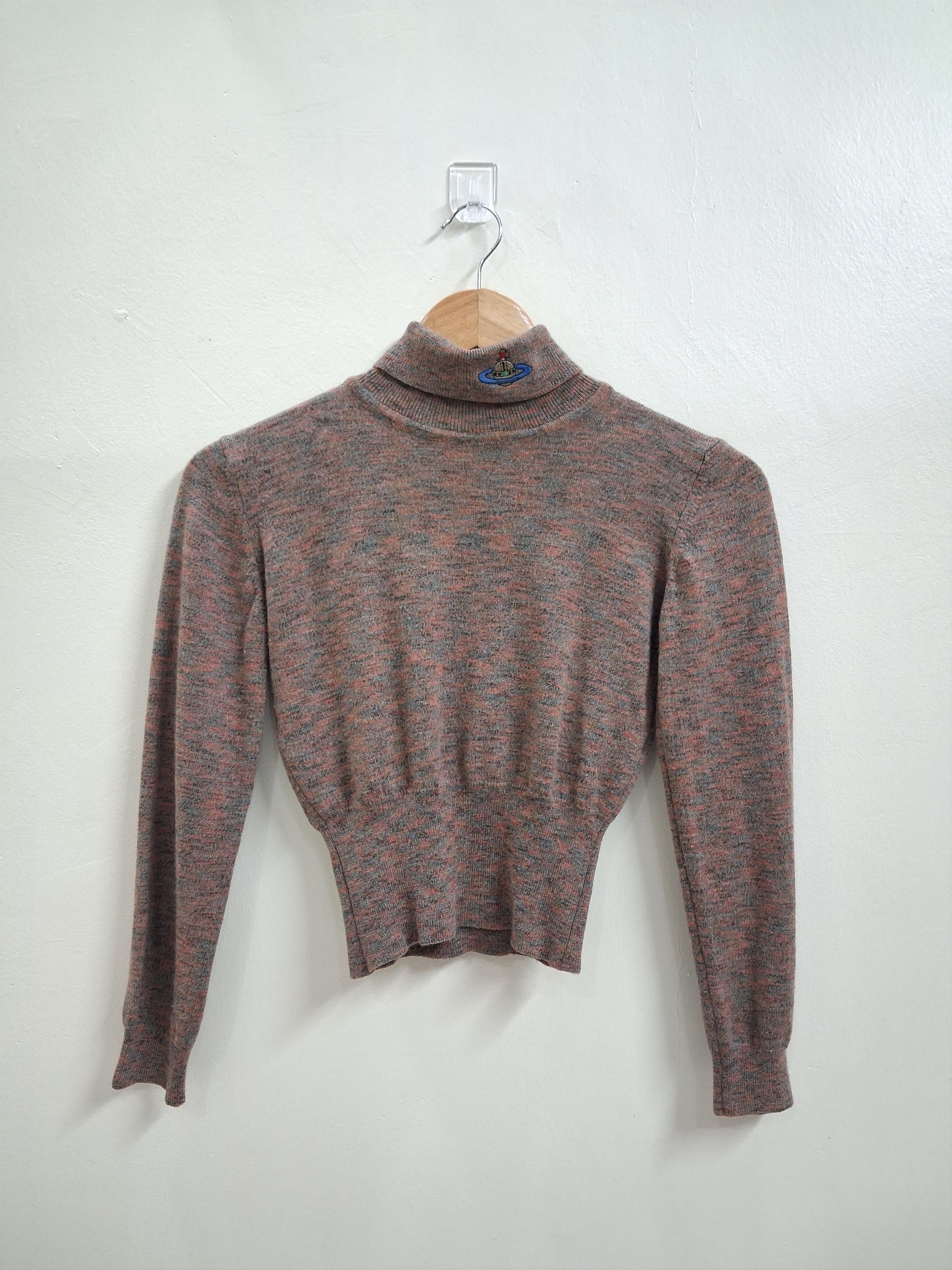 Vivienne Westwood Vintage Vivienne Westwood Gold Label Turtleneck Jumper Size S / US 4 / IT 40 - 1 Thumbnail