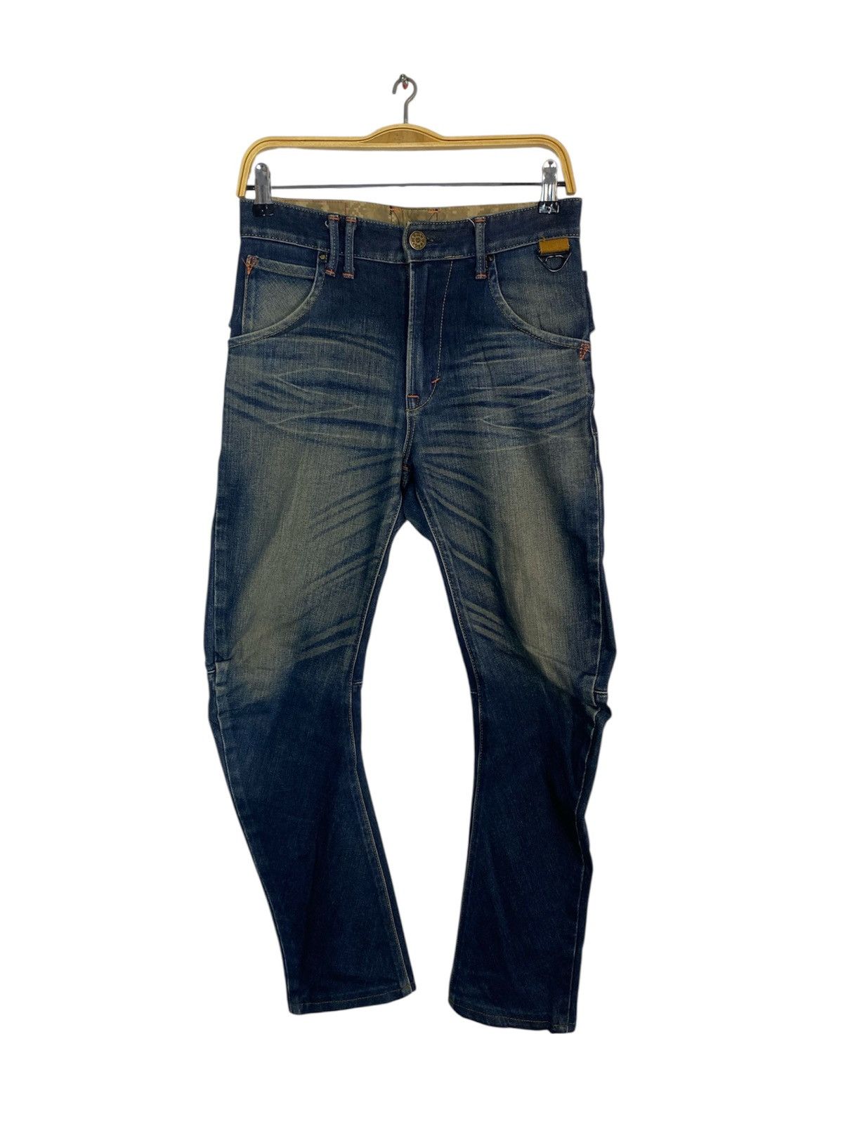 Edwin Edwin E Function 3D System Indigo Denim Unisex Size 28 Size US 29 - 1 Thumbnail