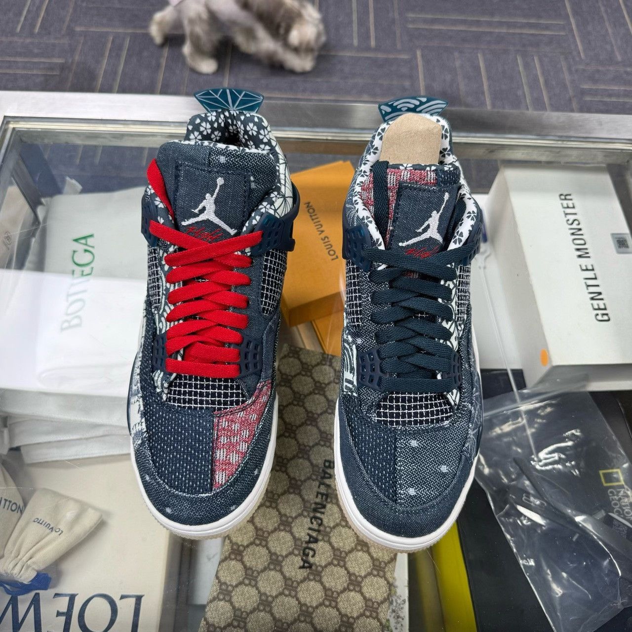 Jordan Brand New AJ4 with Original Box Size US 8 / EU 41 - 1 Thumbnail