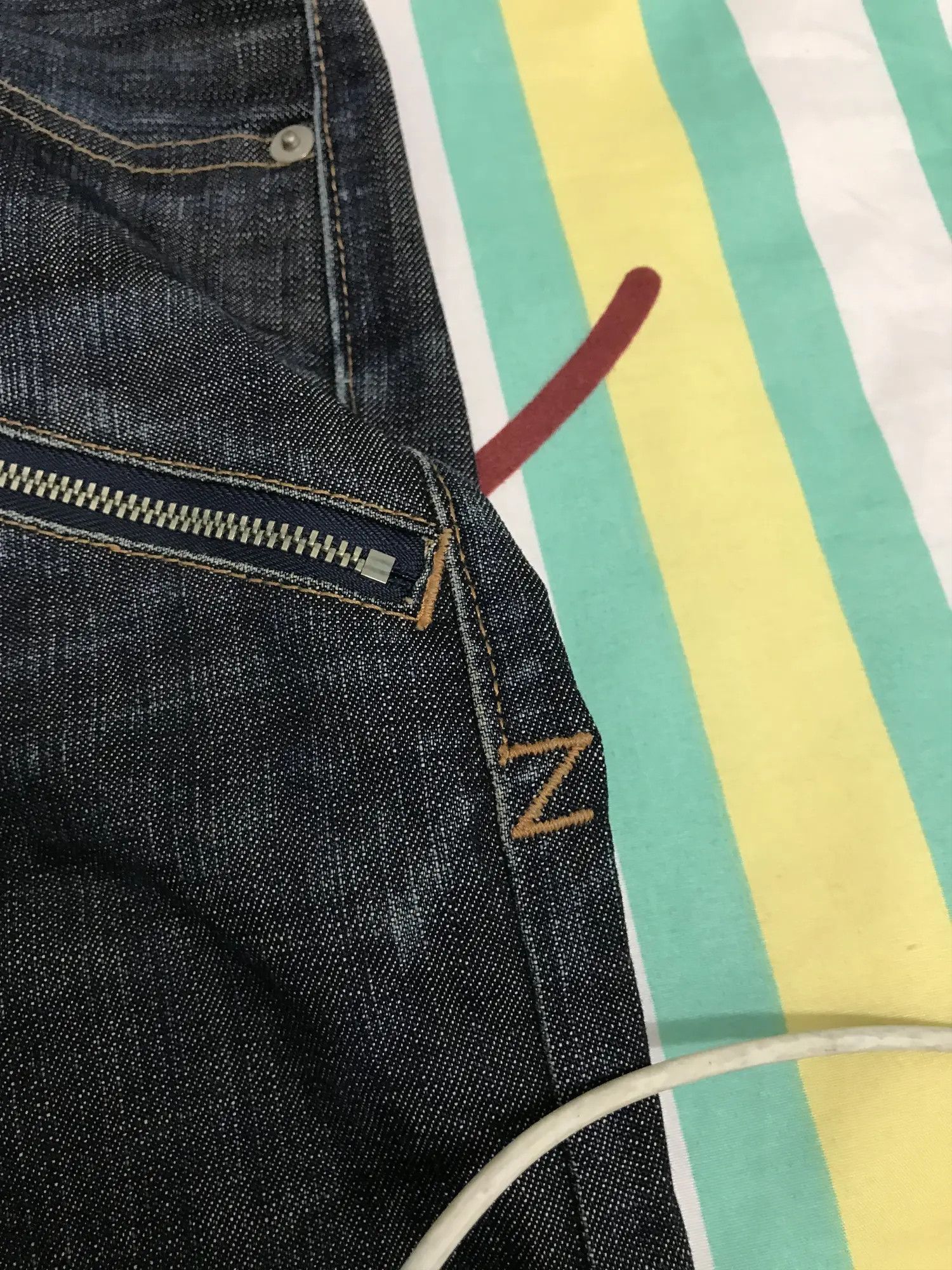 Issey Miyake Issey Miyake Zucca Zipper Denim Size US 30 / EU 46 - 14 Thumbnail