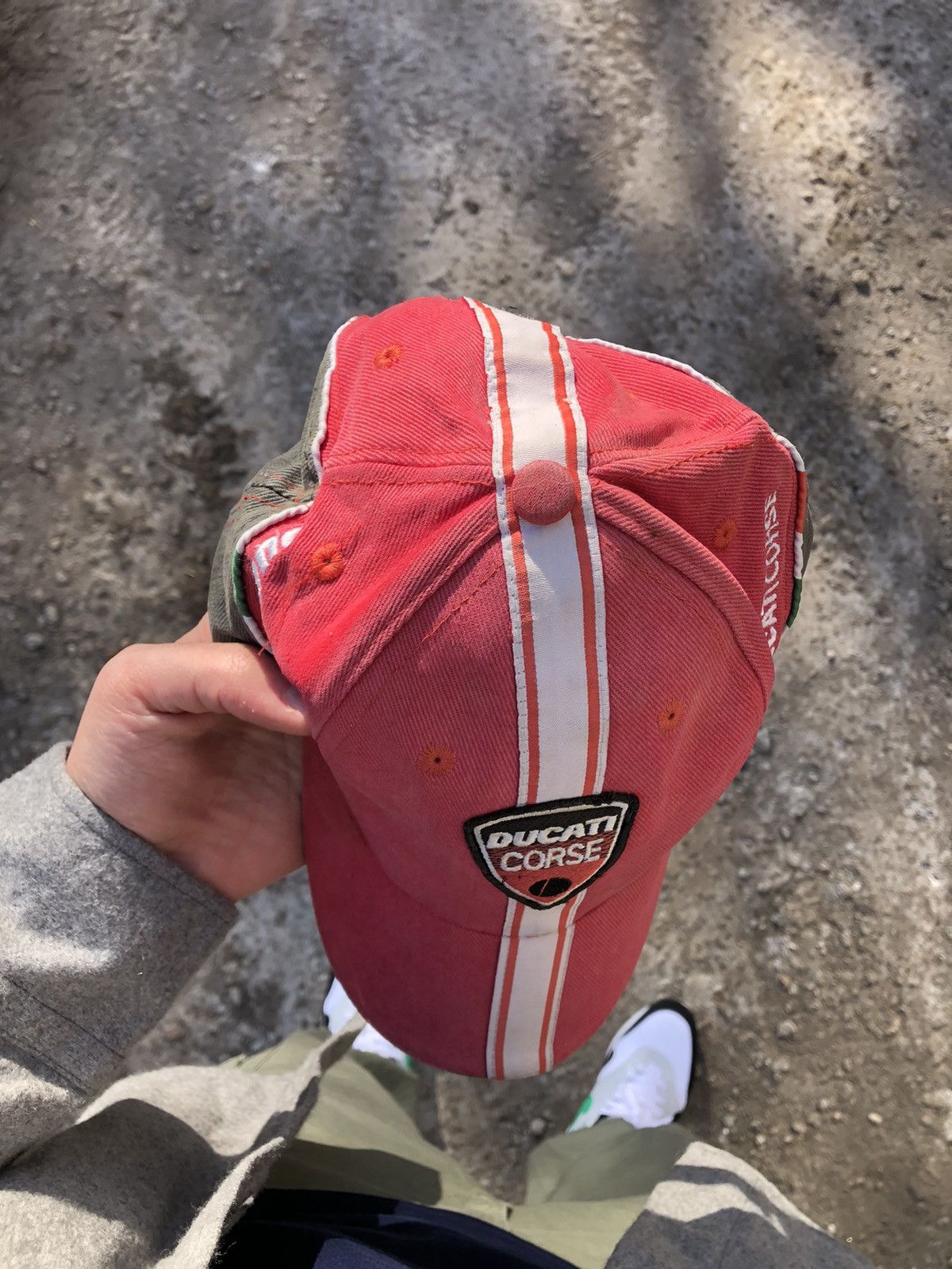 Ducati × Vintage VERY RARE DUCATI CORSE MOTORCYCLE CAP RACING BIKE RETRO 90s Size ONE SIZE - 4 Thumbnail