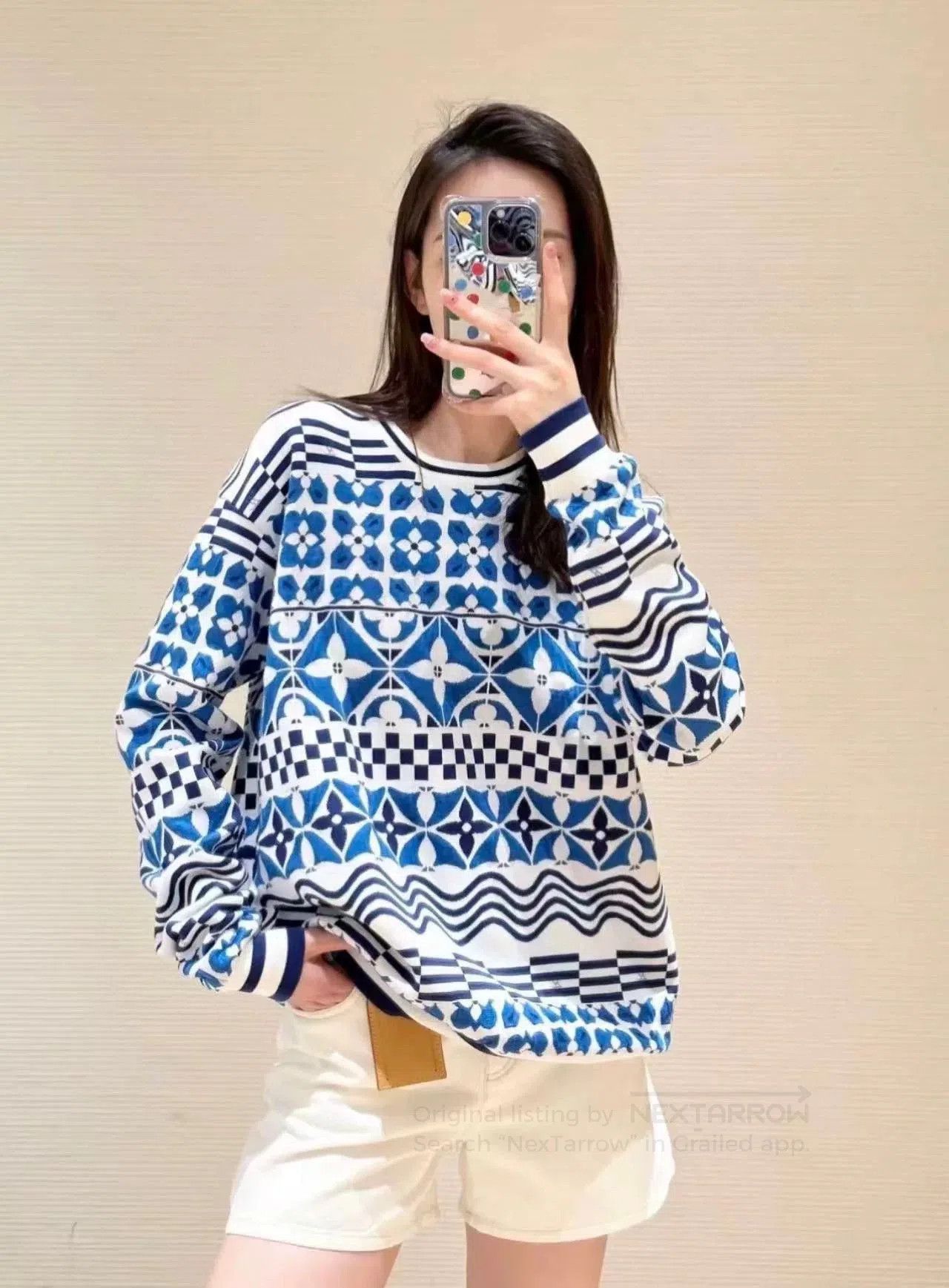 Louis Vuitton LV Knit Sweatshirt Size L. Size L / US 10 / IT 46 - 5 Thumbnail