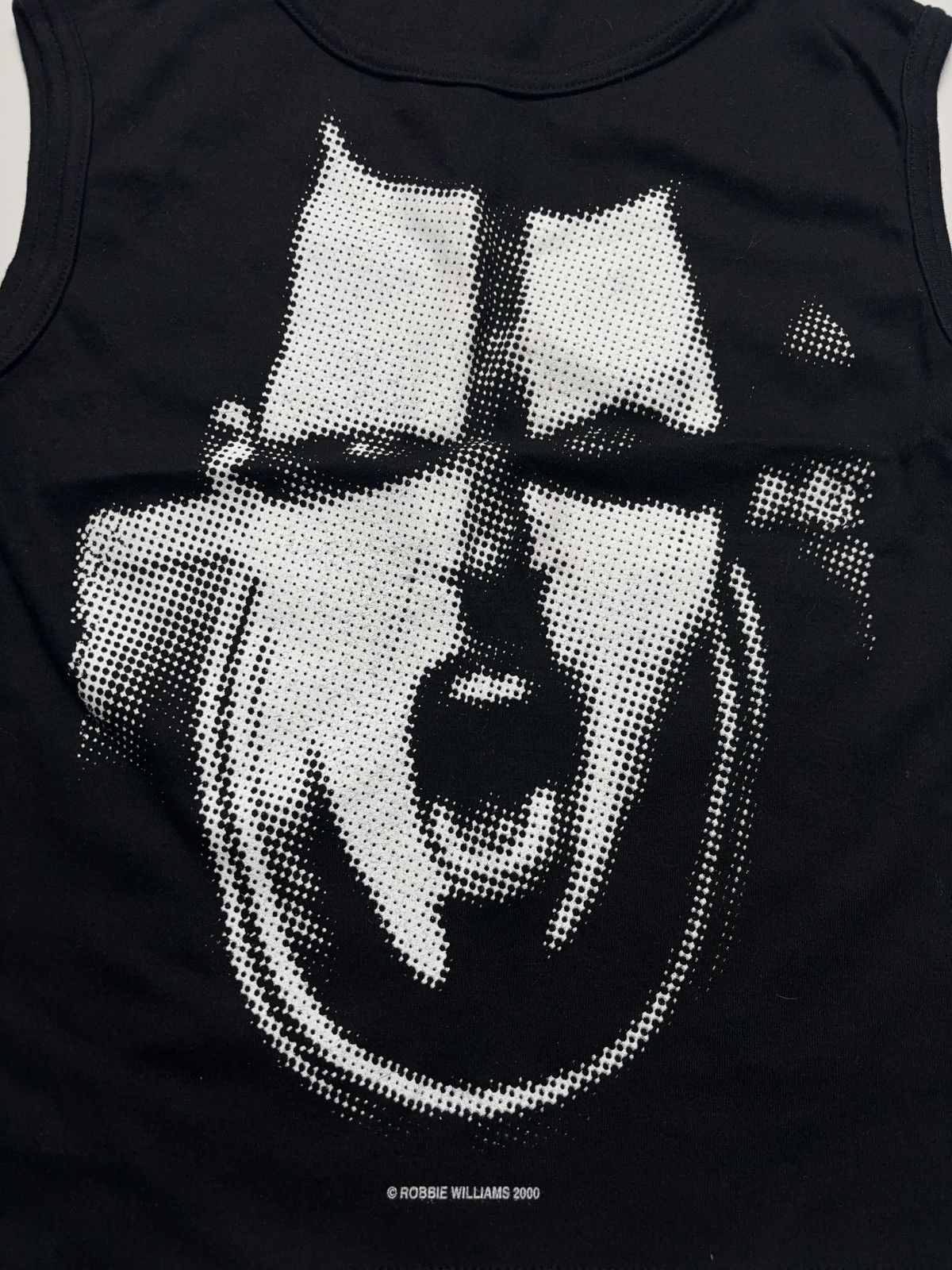 Vintage Vintage 2000 merch printed face tank top Size S / US 4 / IT 40 - 2 Thumbnail