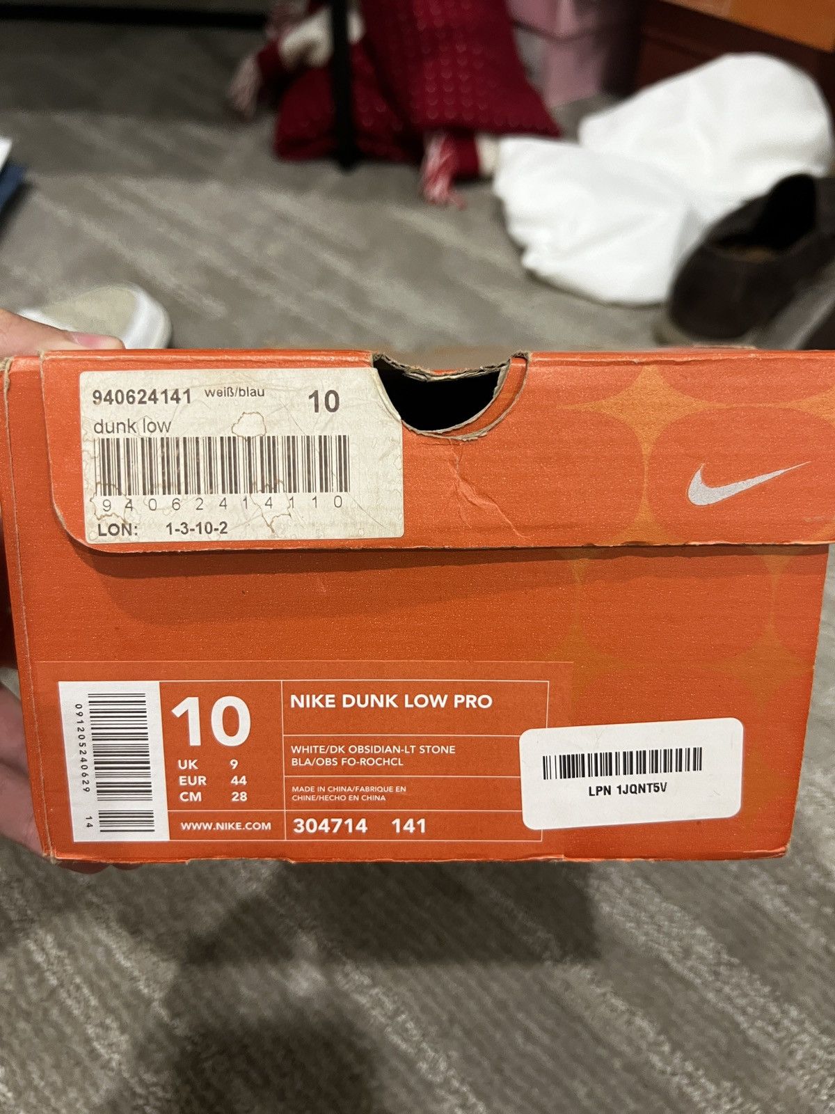 Nike 2002 Nike Dunk Low “Mushroom” RARE Size US 10 / EU 43 - 6 Thumbnail