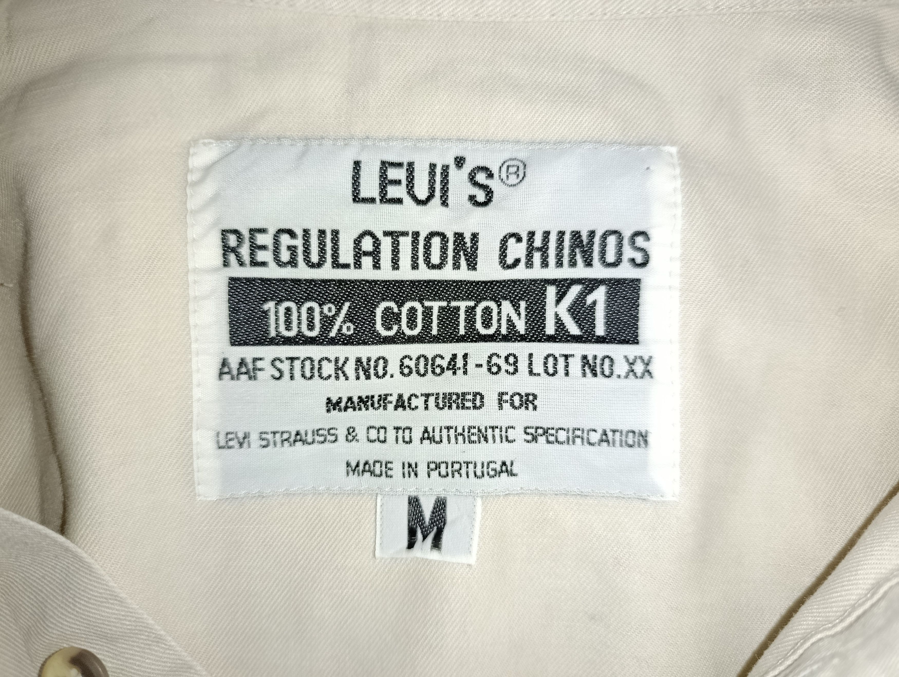 Levi's Vintage Clothing Levis Chinos Military Vintage Shirt Size US M / EU 48-50 / 2 - 8 Thumbnail