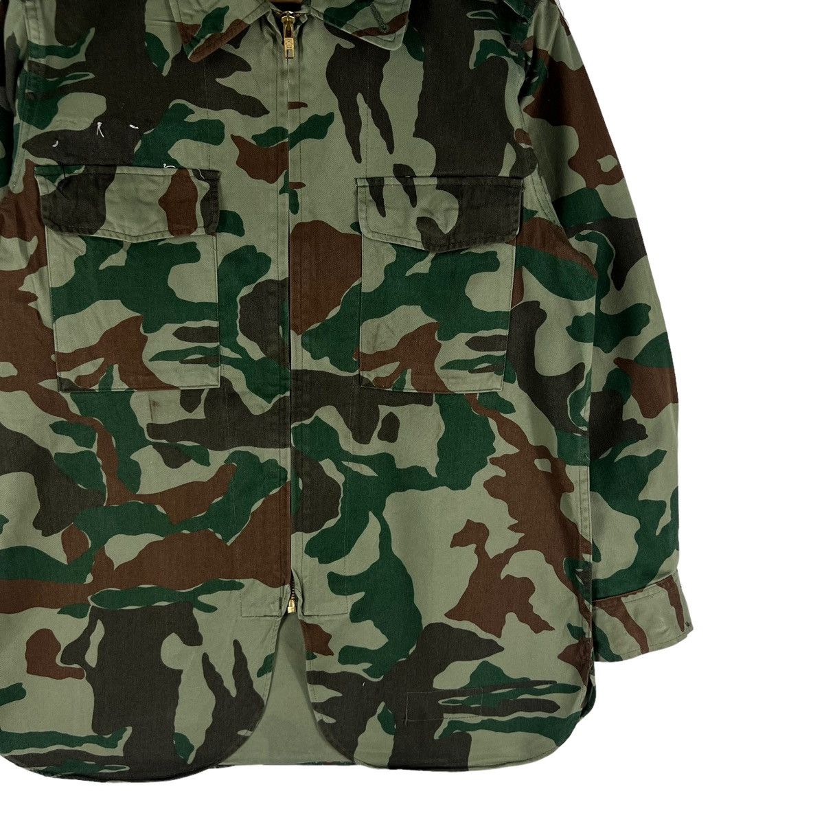 Vintage 🔥Vtg 70’s Vietnam Military Collections Chore Jacket Size US M / EU 48-50 / 2 - 4 Thumbnail