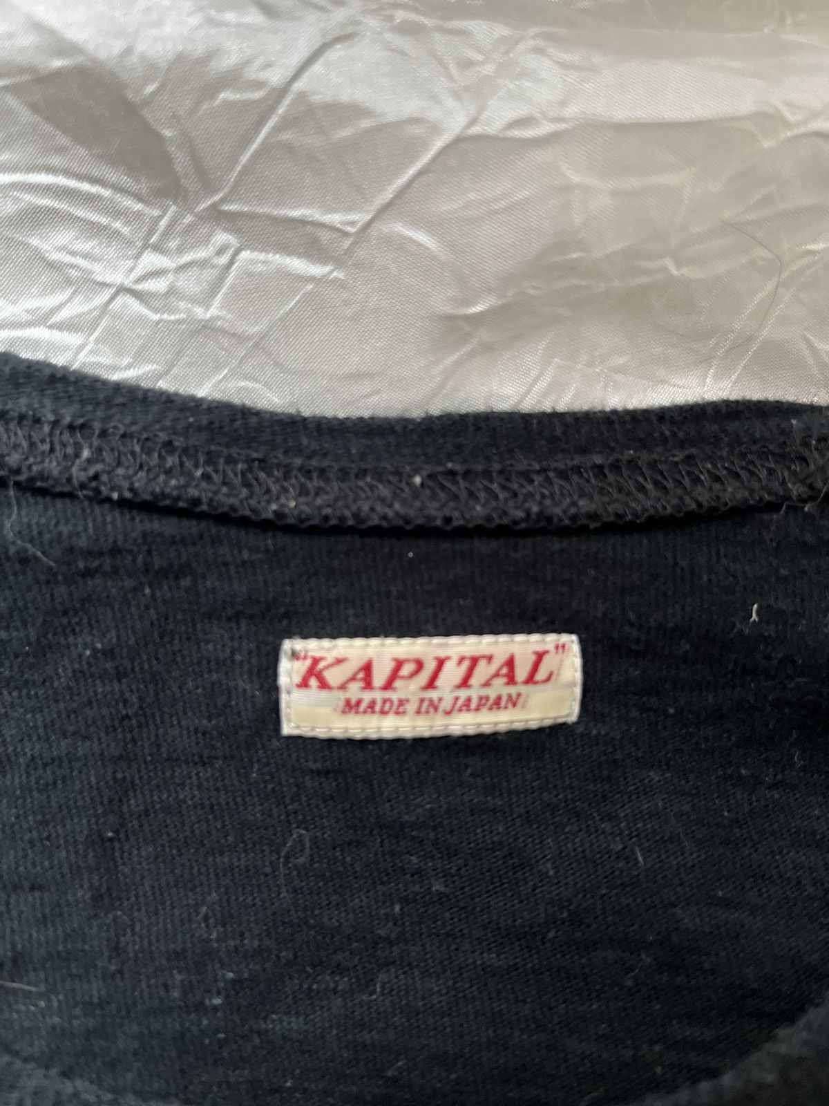 Kapital Kapital Unisex Smilie Patch Long Sleeve Size US S / EU 44-46 / 1 - 4 Thumbnail