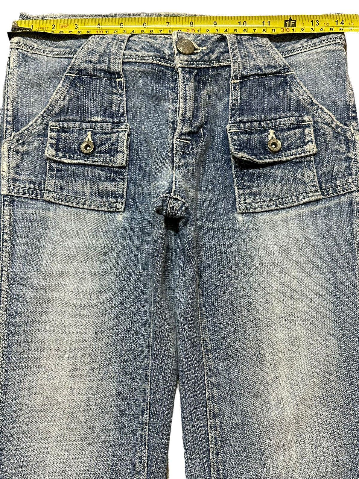 If Six Was Nine Vintage Japanese Brand Bush Pants Style Faded Wash Bootcut Size US 28 / EU 44 - 11 Thumbnail