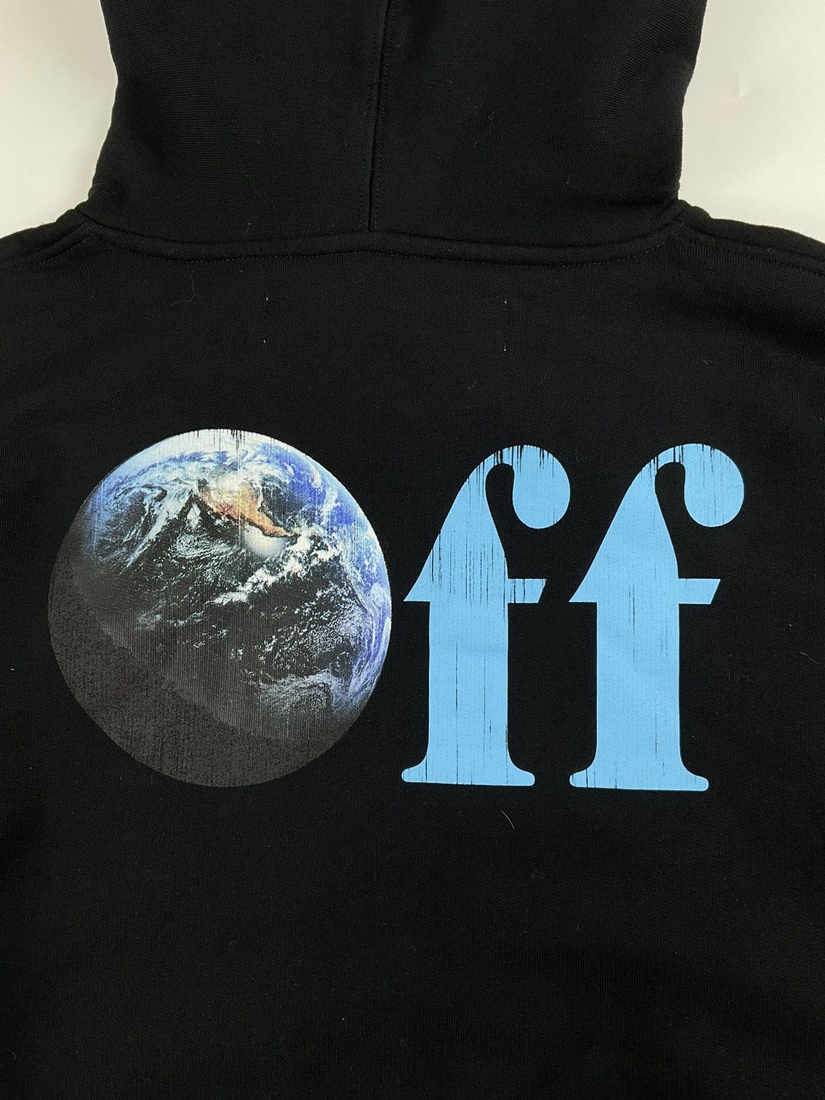 Off-White Off White x Kith "Just Global" Oversized Hoodie Size US M / EU 48-50 / 2 - 9 Thumbnail