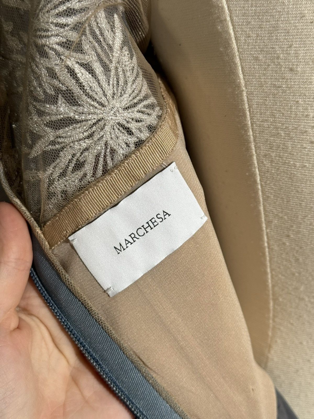 Marchesa Brand New US 8 MARCHESA Evening Gown Size M / US 6-8 / IT 42-44 - 14 Thumbnail