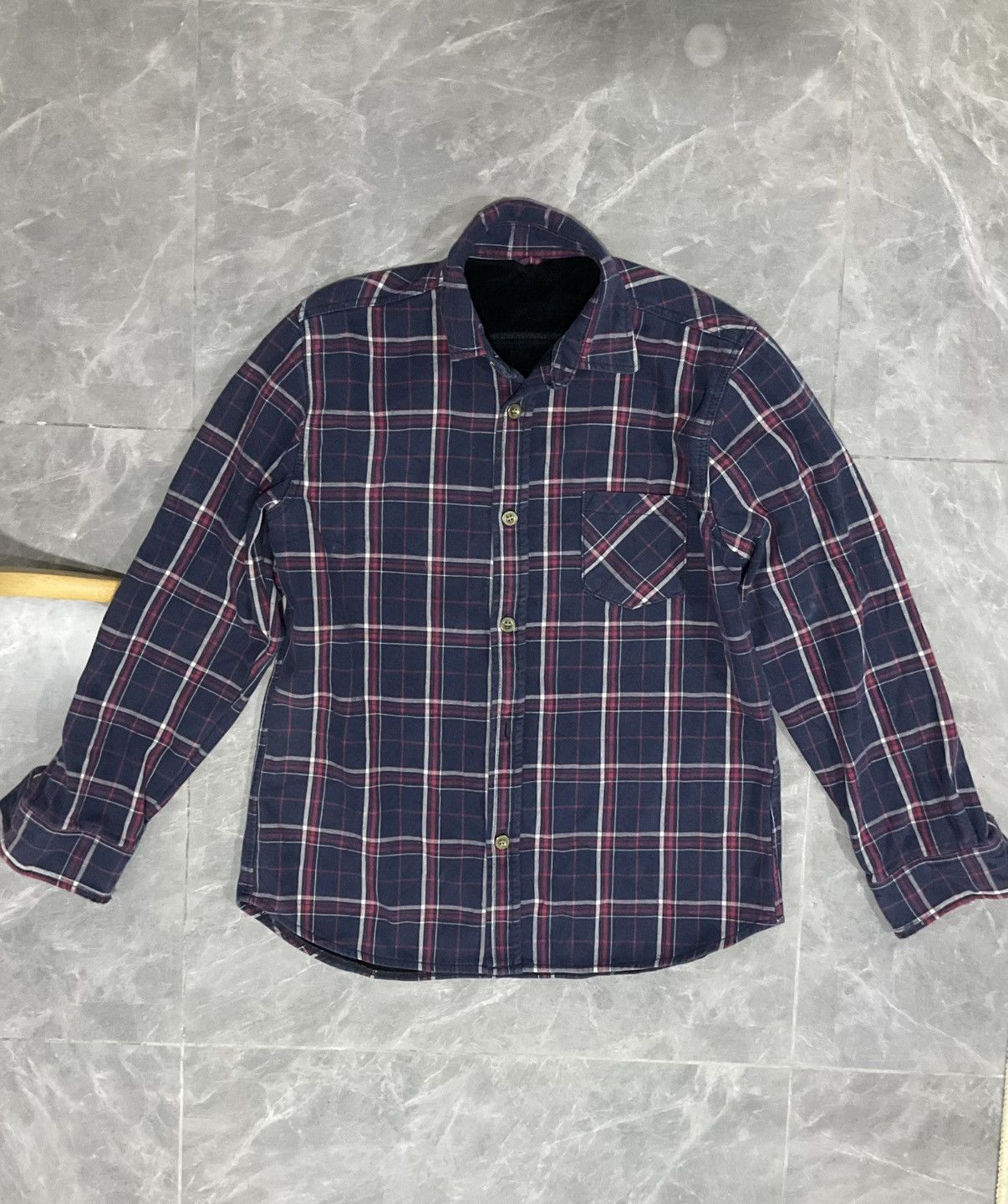 Flannel × Japanese Brand Plaid Flannel Long Sleeve Shirt Size US M / EU 48-50 / 2 - 1 Thumbnail